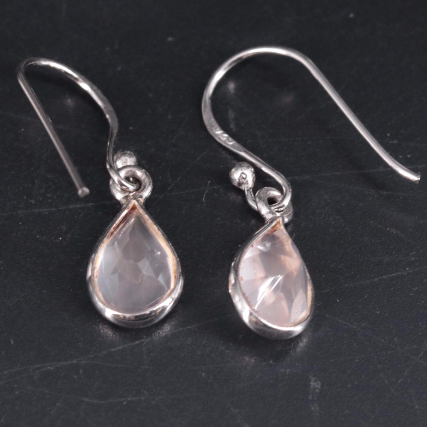 Gemstone Drop Earrings