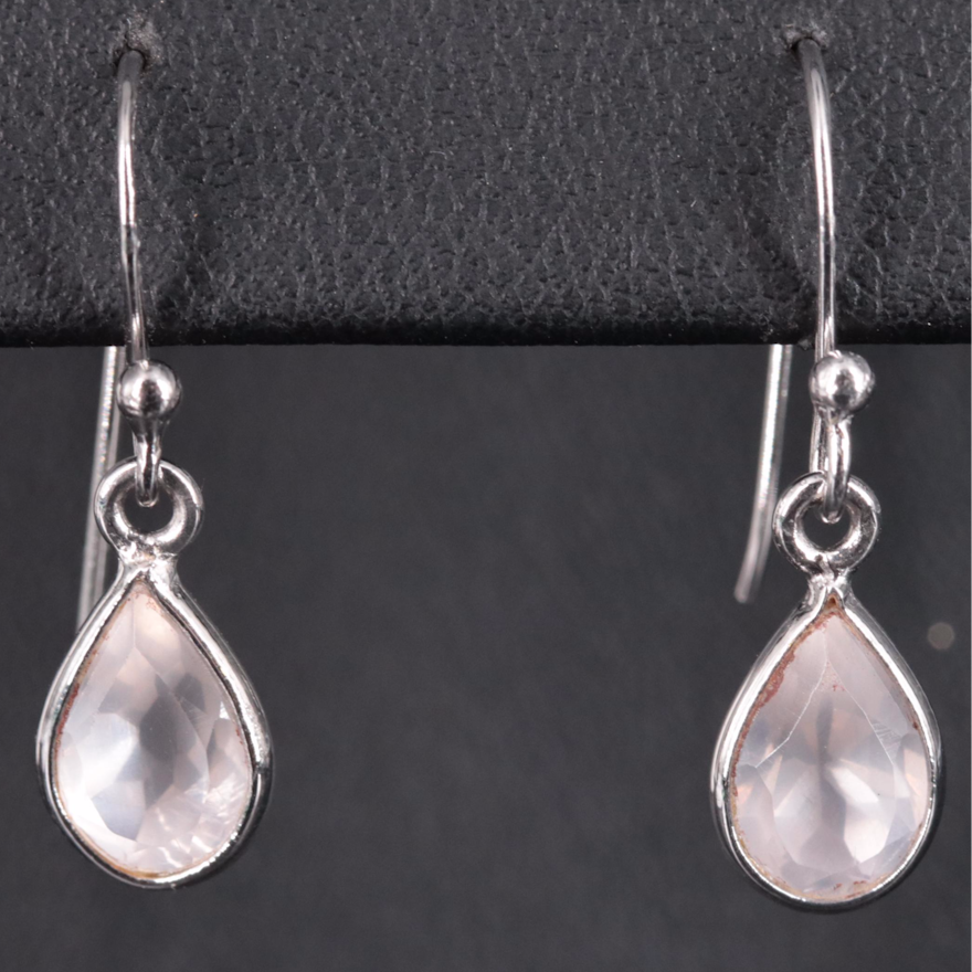 Gemstone Drop Earrings