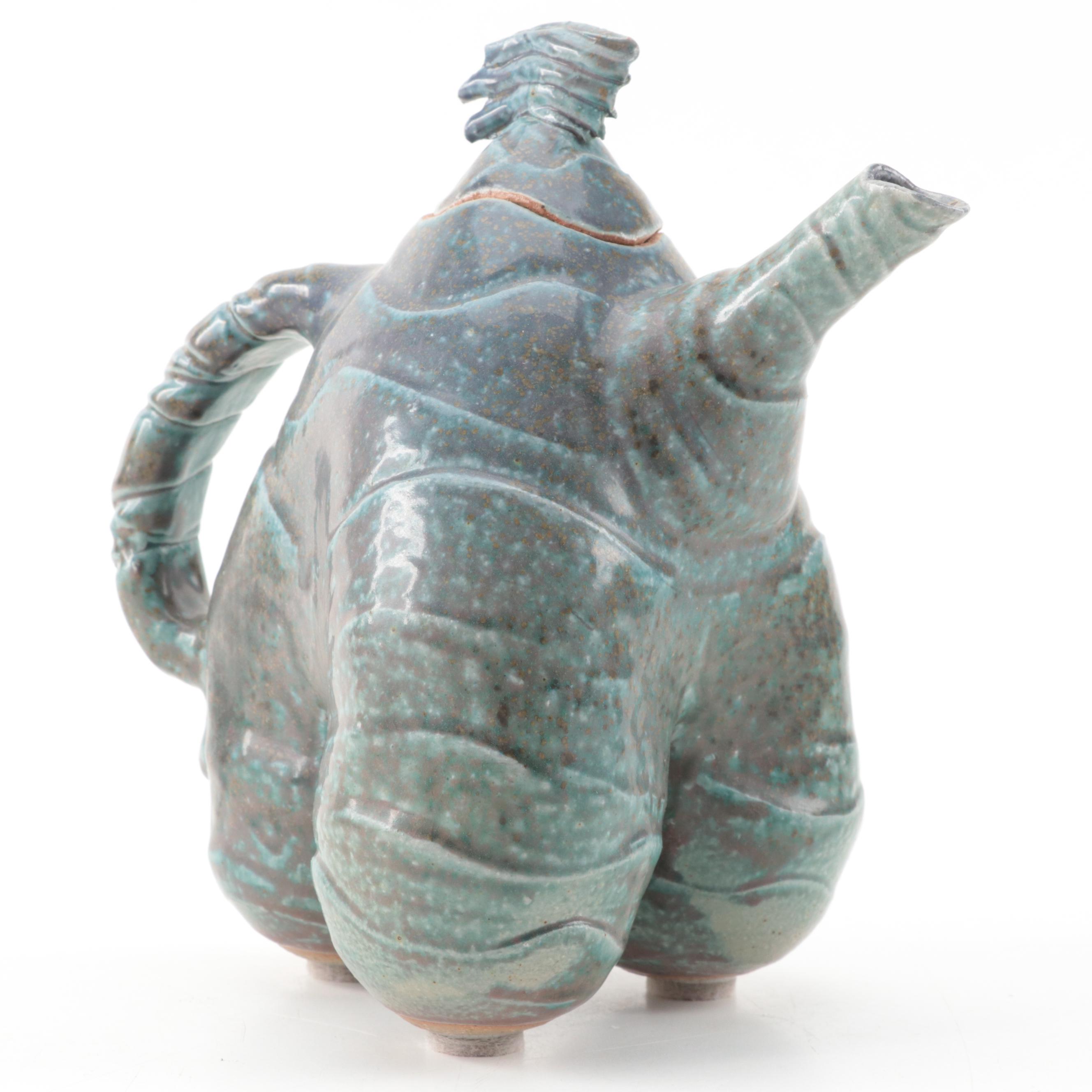 Jeff Diehl Ceramic Vessel Sculpture, 2007