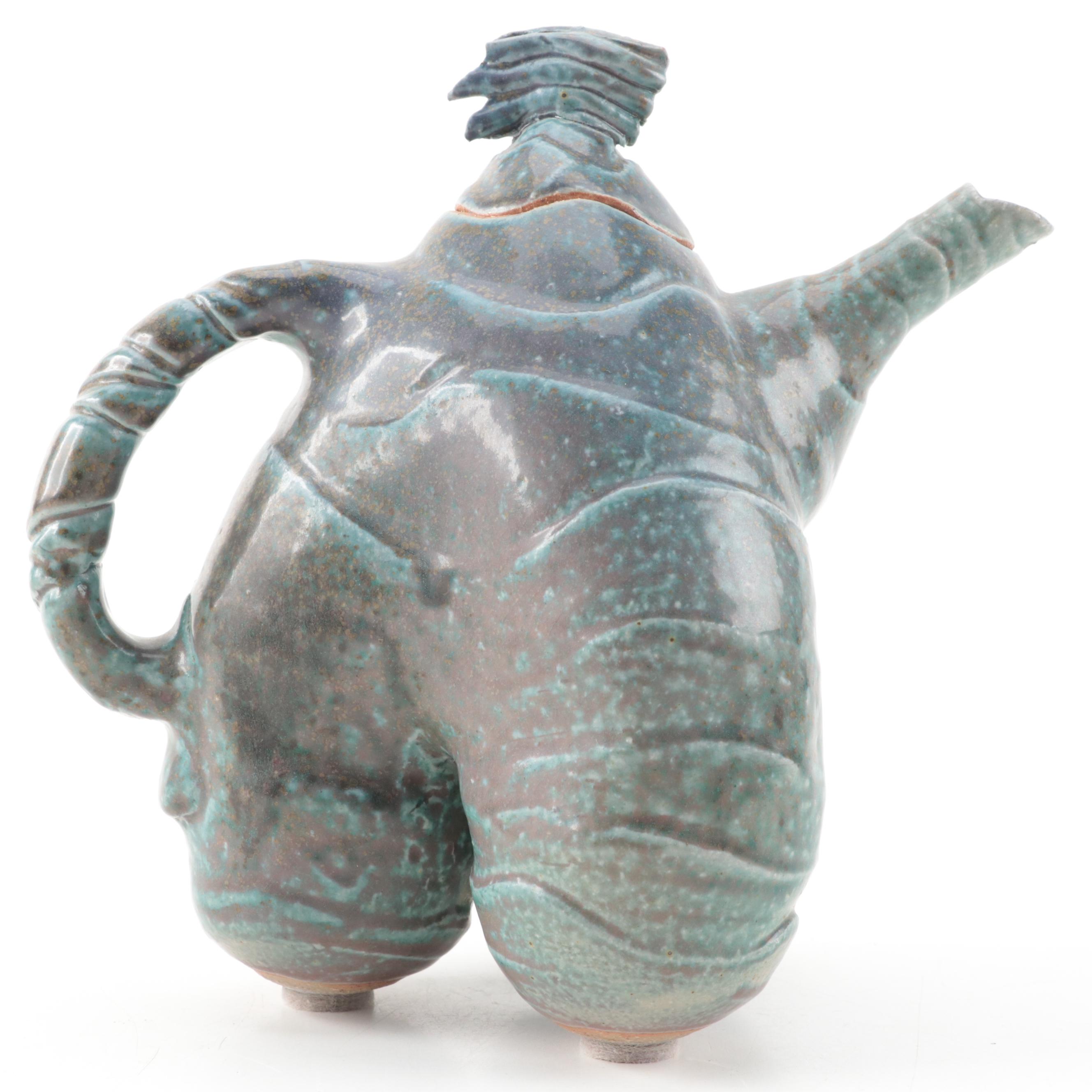 Jeff Diehl Ceramic Vessel Sculpture, 2007