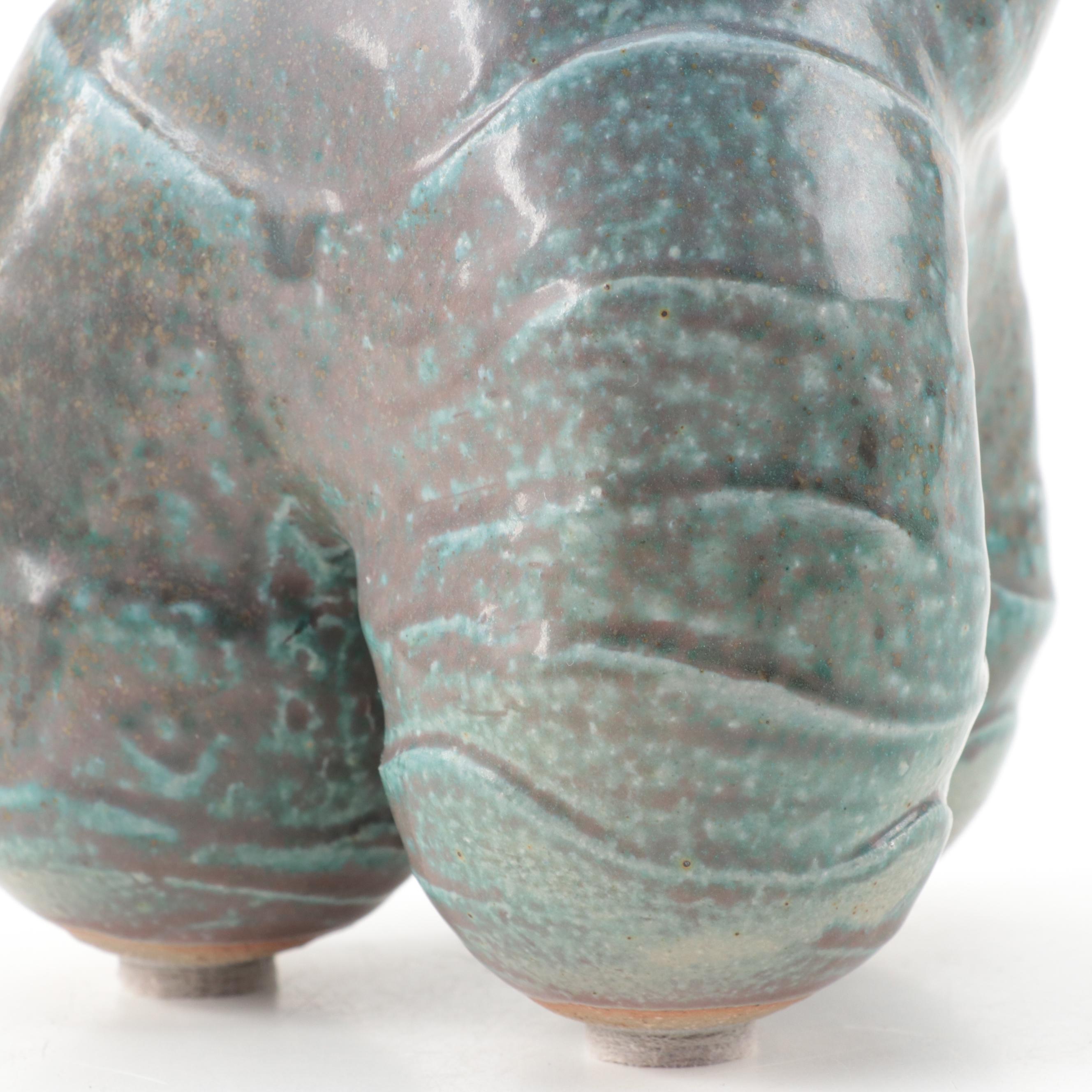 Jeff Diehl Ceramic Vessel Sculpture, 2007