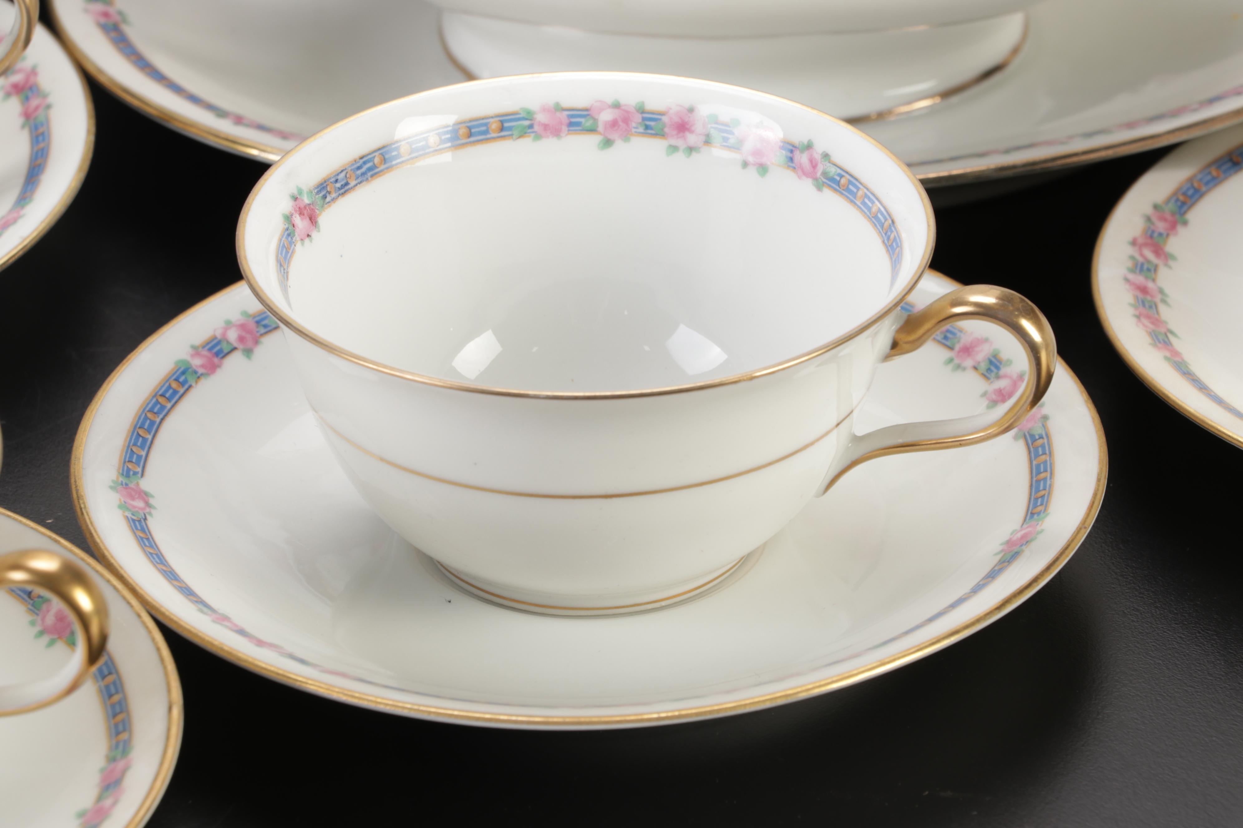 C. Ahrenfeldt Limoges "AHR6" Dinnerware and Serveware