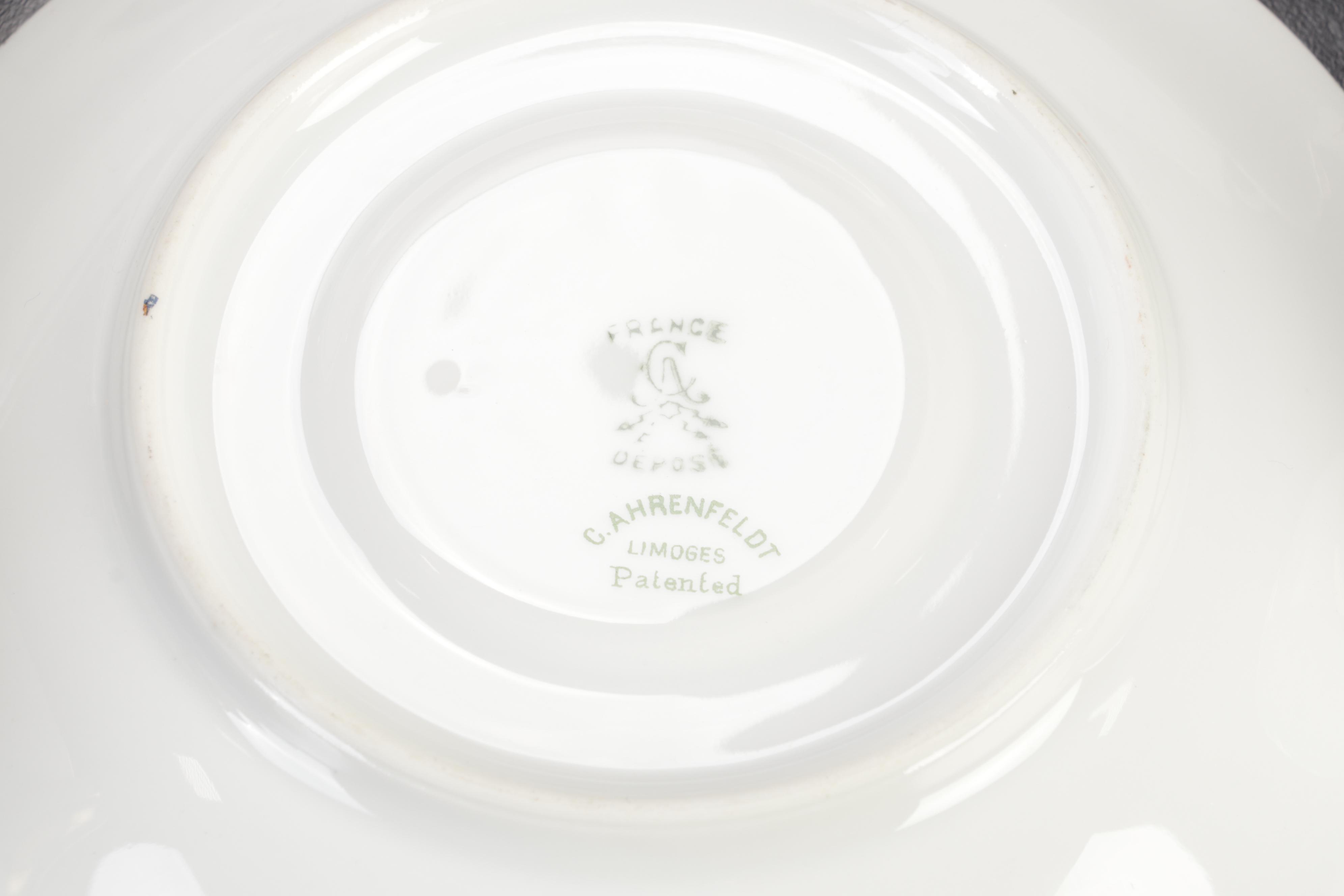 C. Ahrenfeldt Limoges "AHR6" Dinnerware and Serveware
