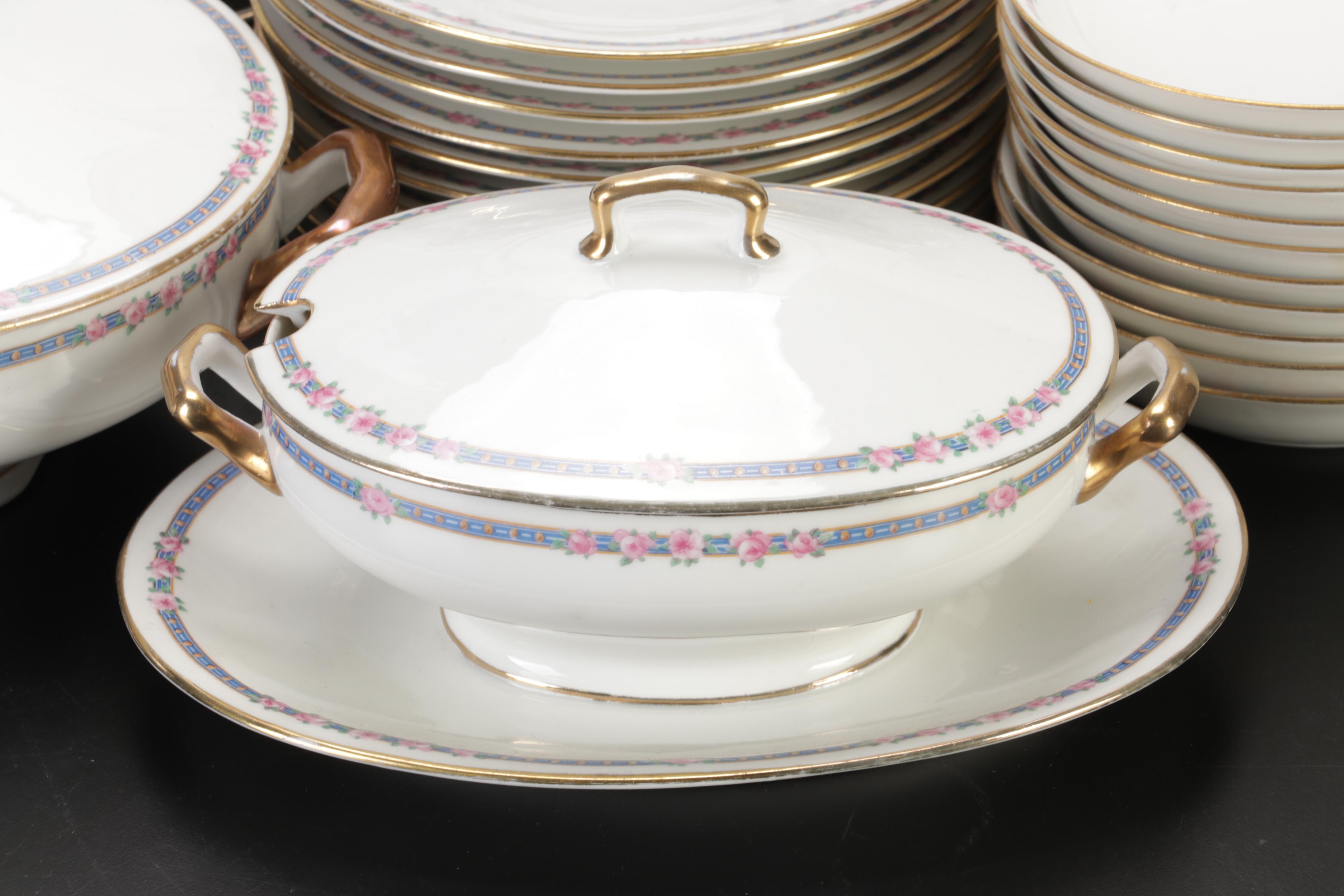 C. Ahrenfeldt Limoges "AHR6" Dinnerware and Serveware