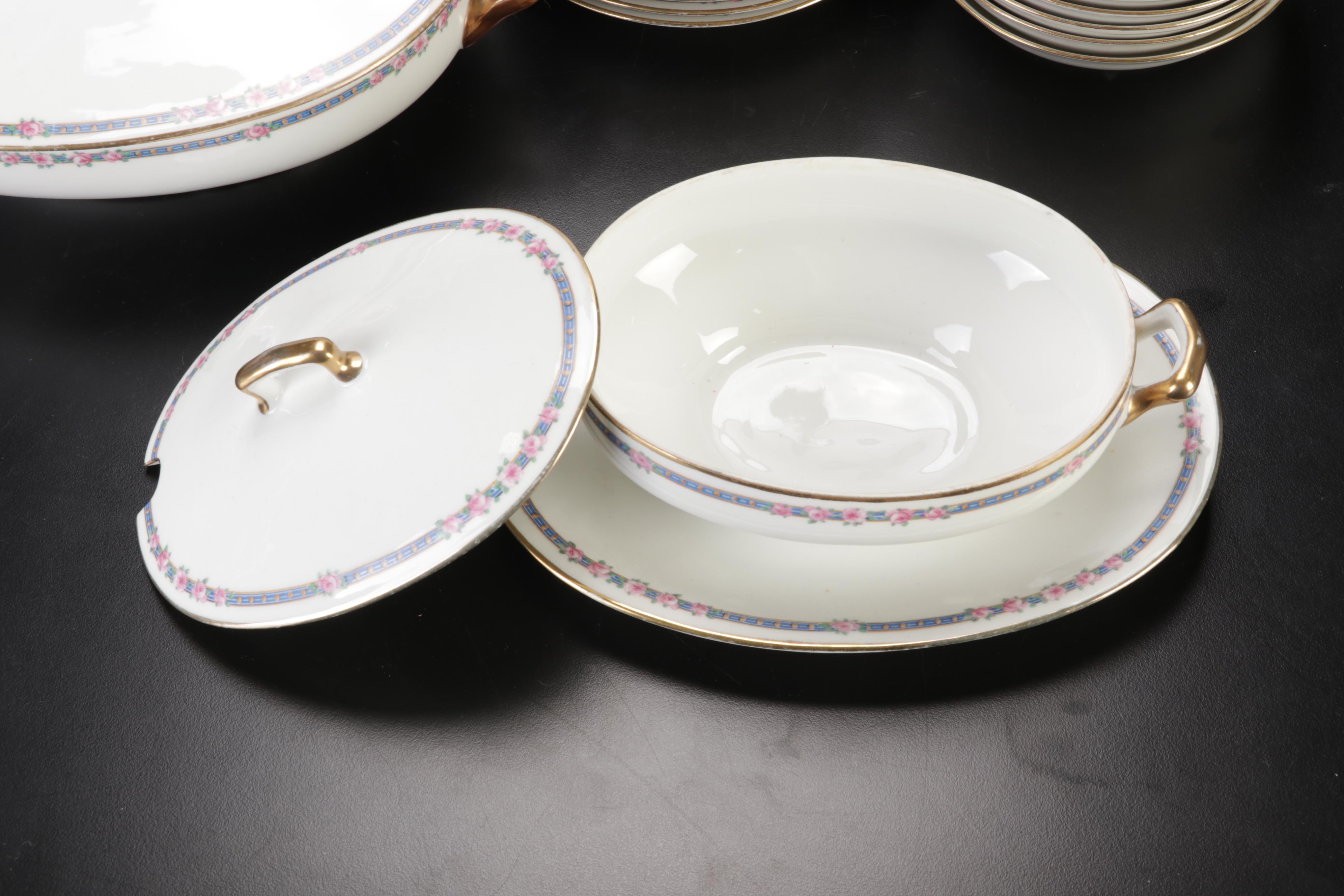 C. Ahrenfeldt Limoges "AHR6" Dinnerware and Serveware