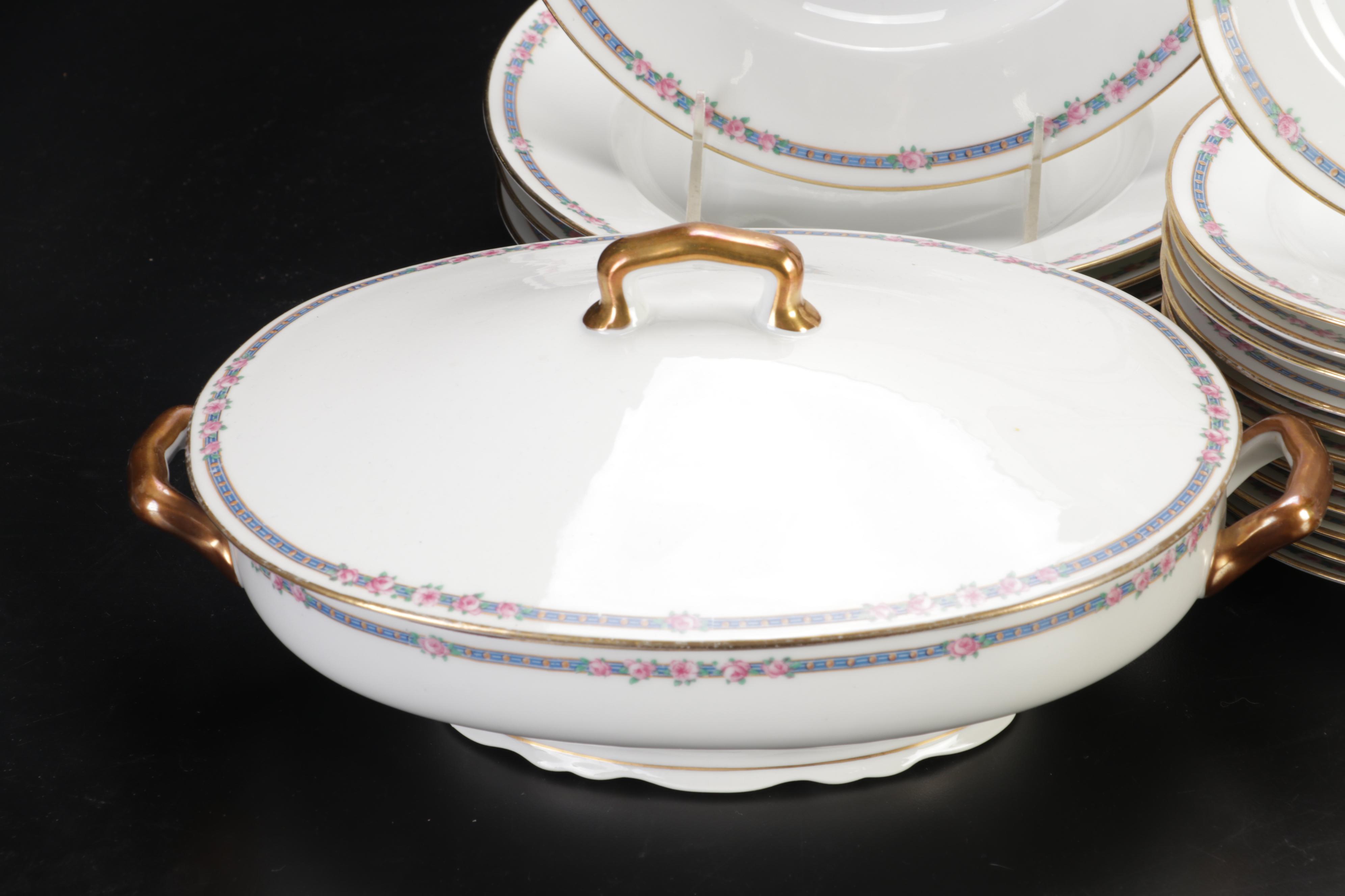 C. Ahrenfeldt Limoges "AHR6" Dinnerware and Serveware