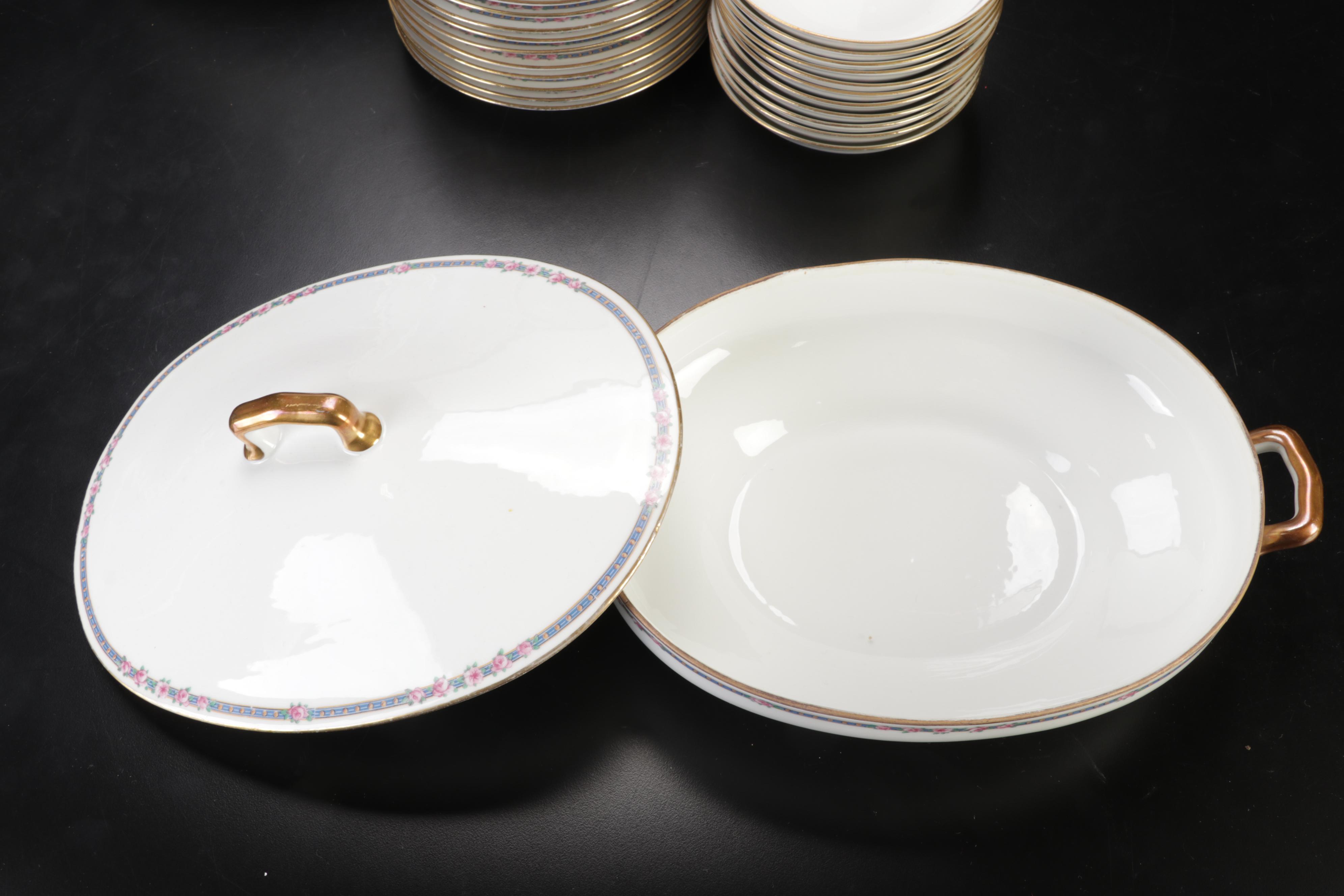 C. Ahrenfeldt Limoges "AHR6" Dinnerware and Serveware