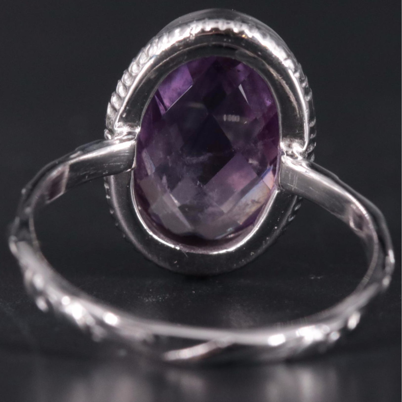 Sterling Silver Gemstone Ring