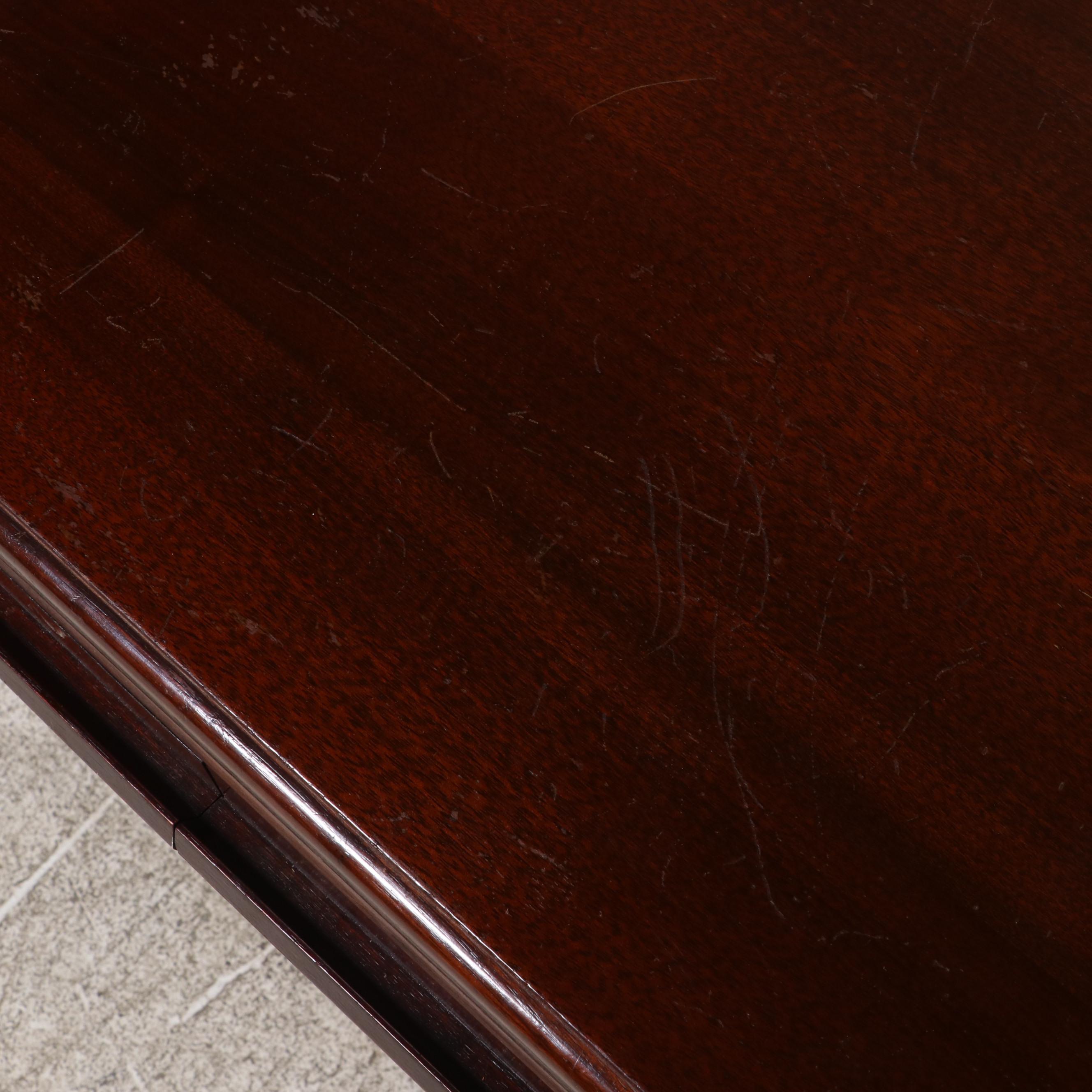 Singer Model 15-91 Sewing Machine in Mahogany Work Bench, 1950s