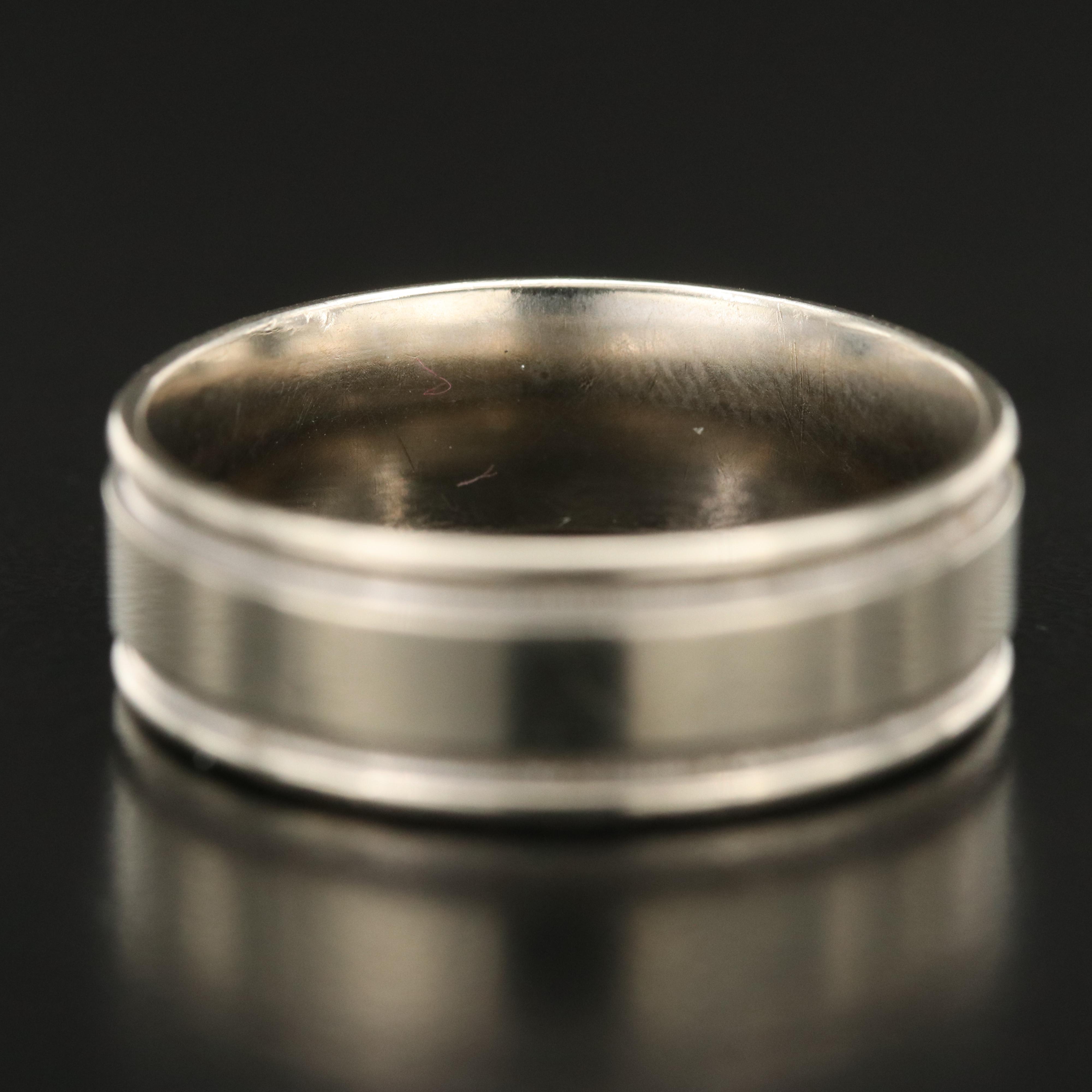 10K Band with Finished Grooves