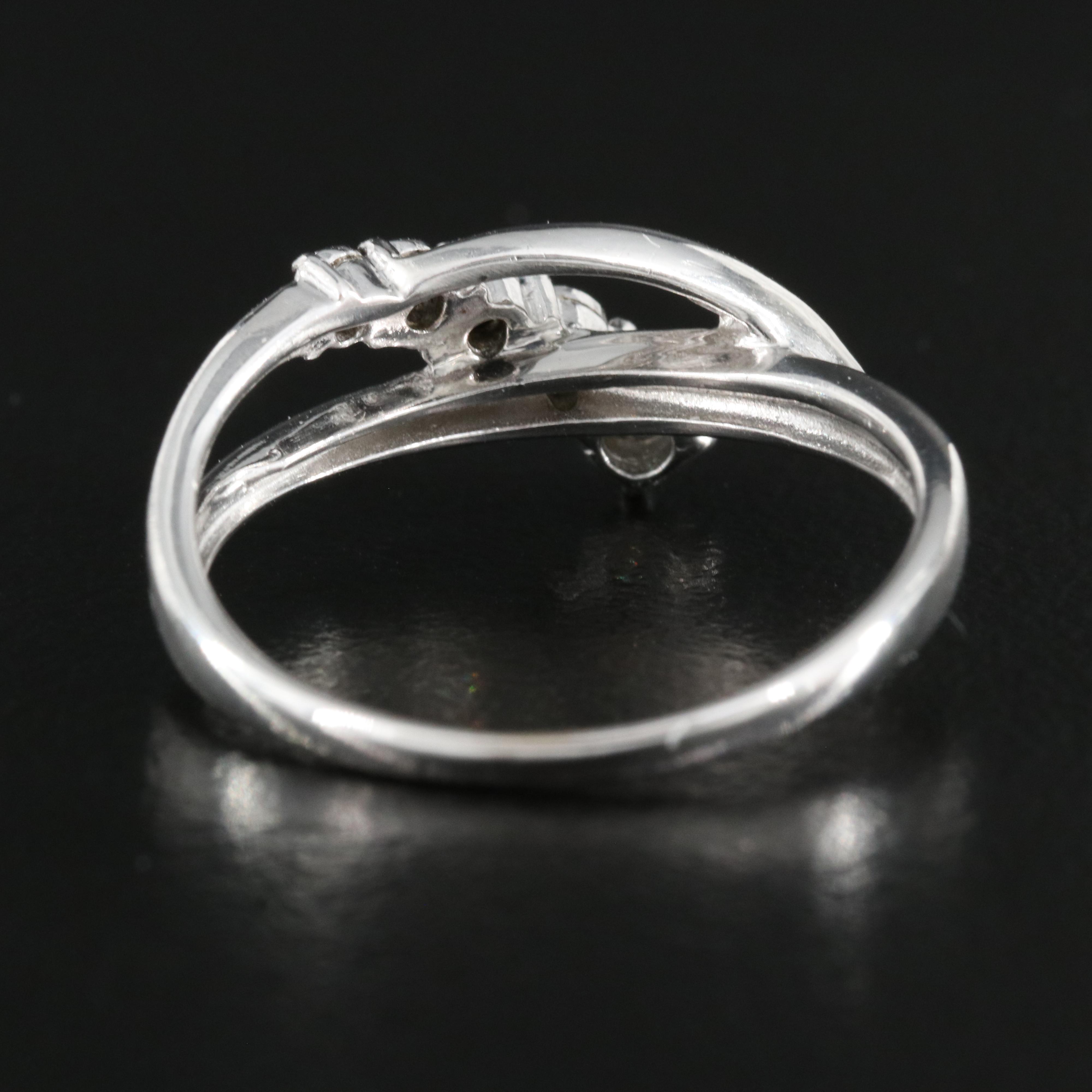 10K 0.06 CTW Diamond Ring