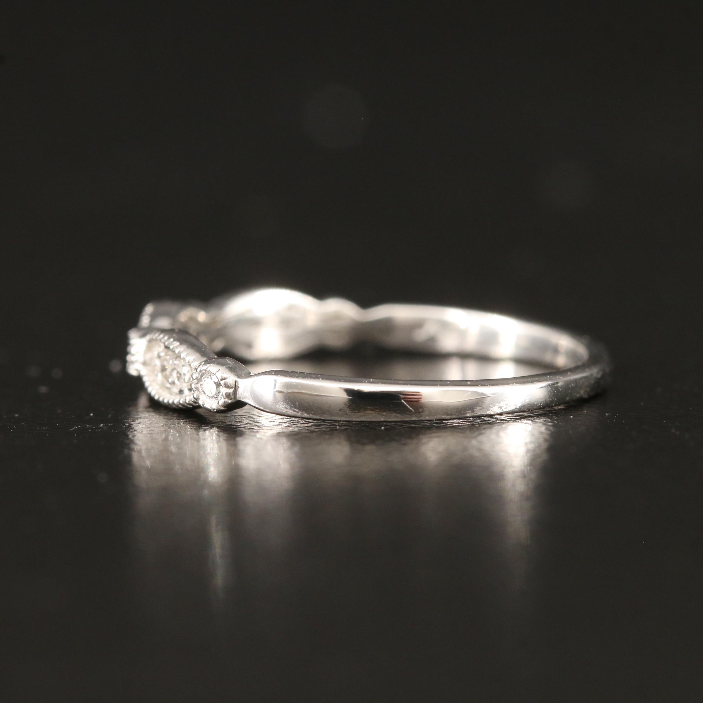 14K 0.11 CTW Diamond Band