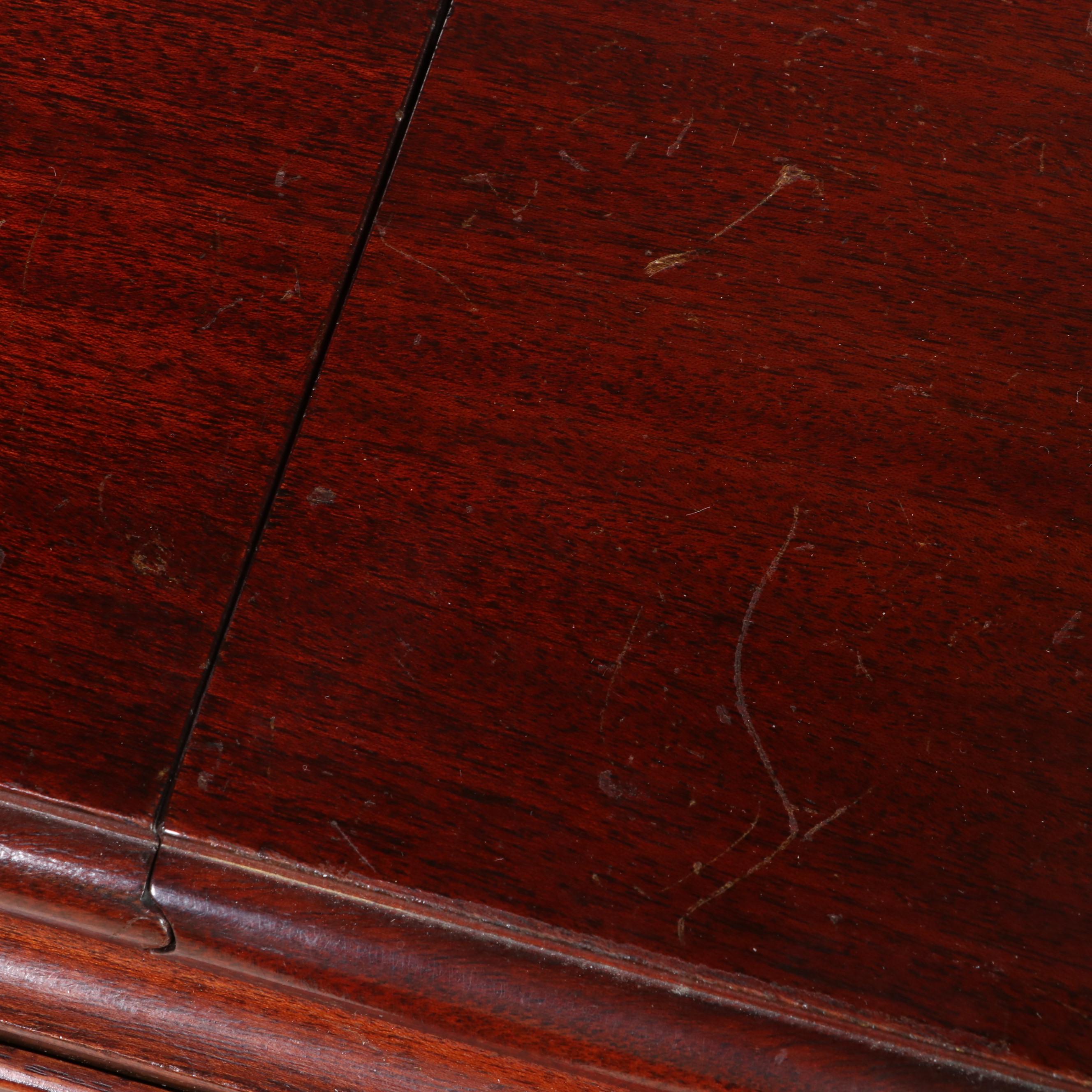 Singer Model 201 Sewing Machine in Mahogany Workbench, 1950s