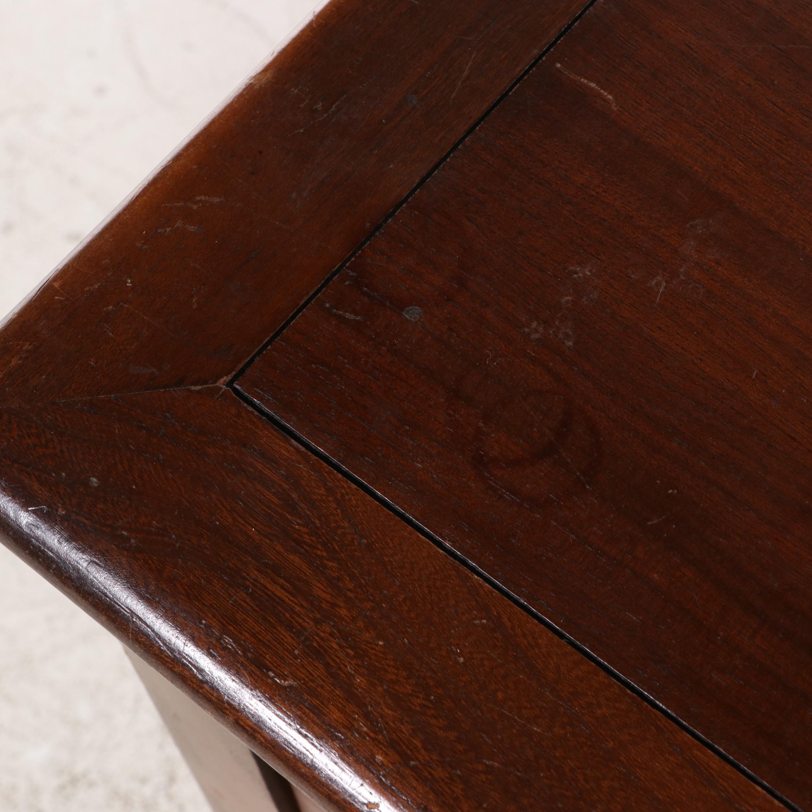 Mid Century Modern Walnut Sewing Desk with Chair, Mid-20th Century