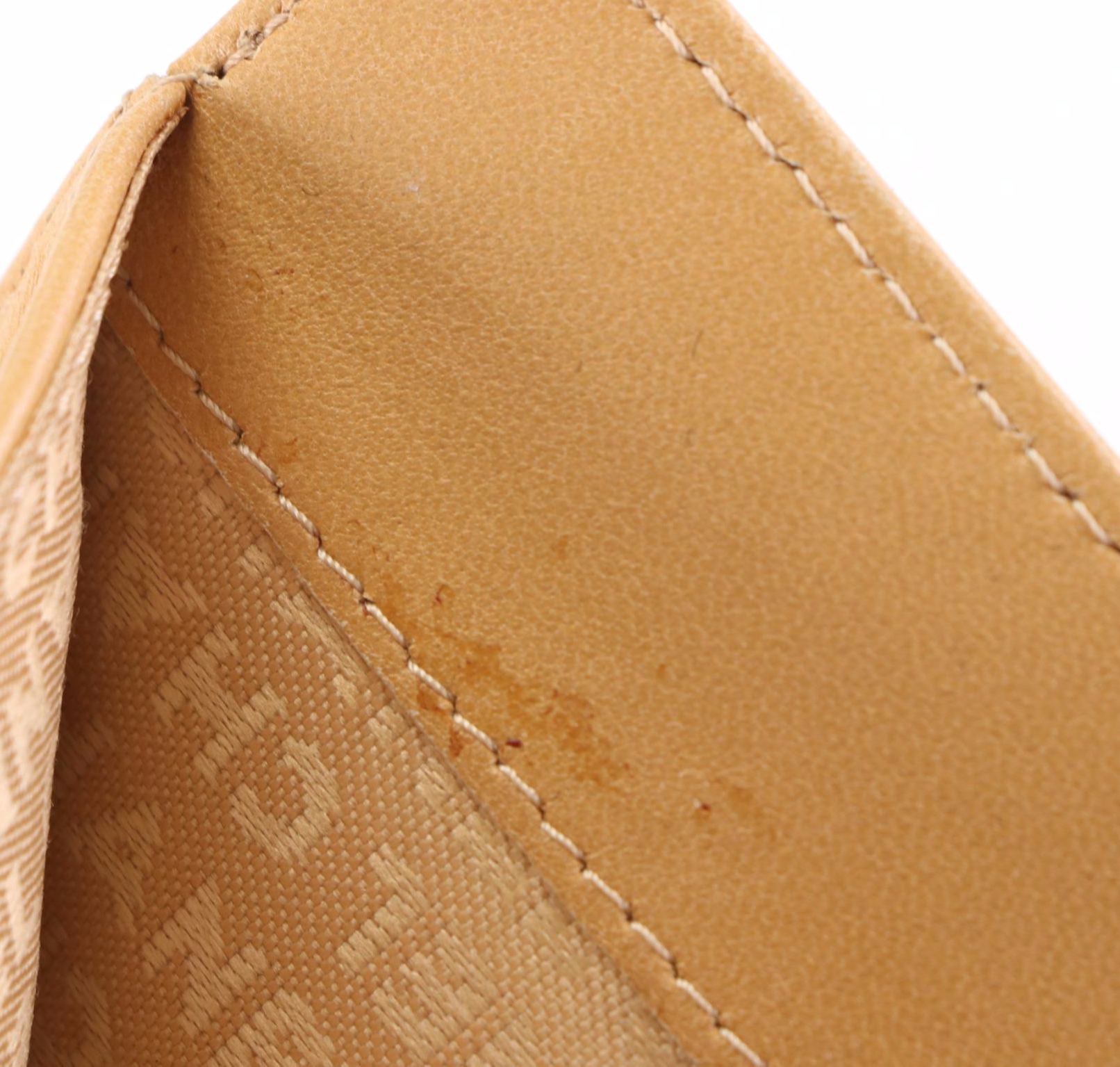 Chanel Trifold Wallet in Embossed Lambskin Leather with Box