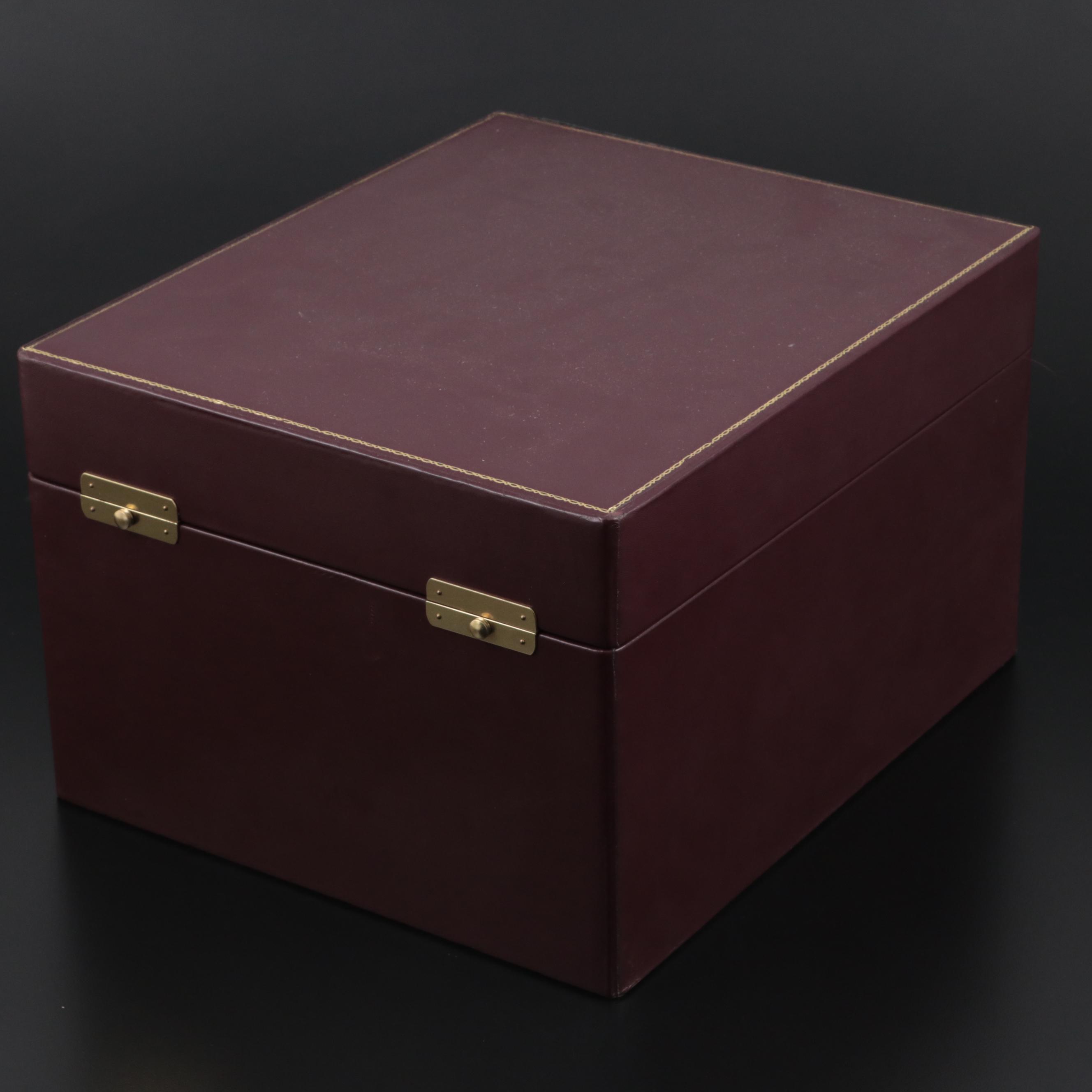 Steuben Glass Ruby-Throated Hummingbird Figurine with Box