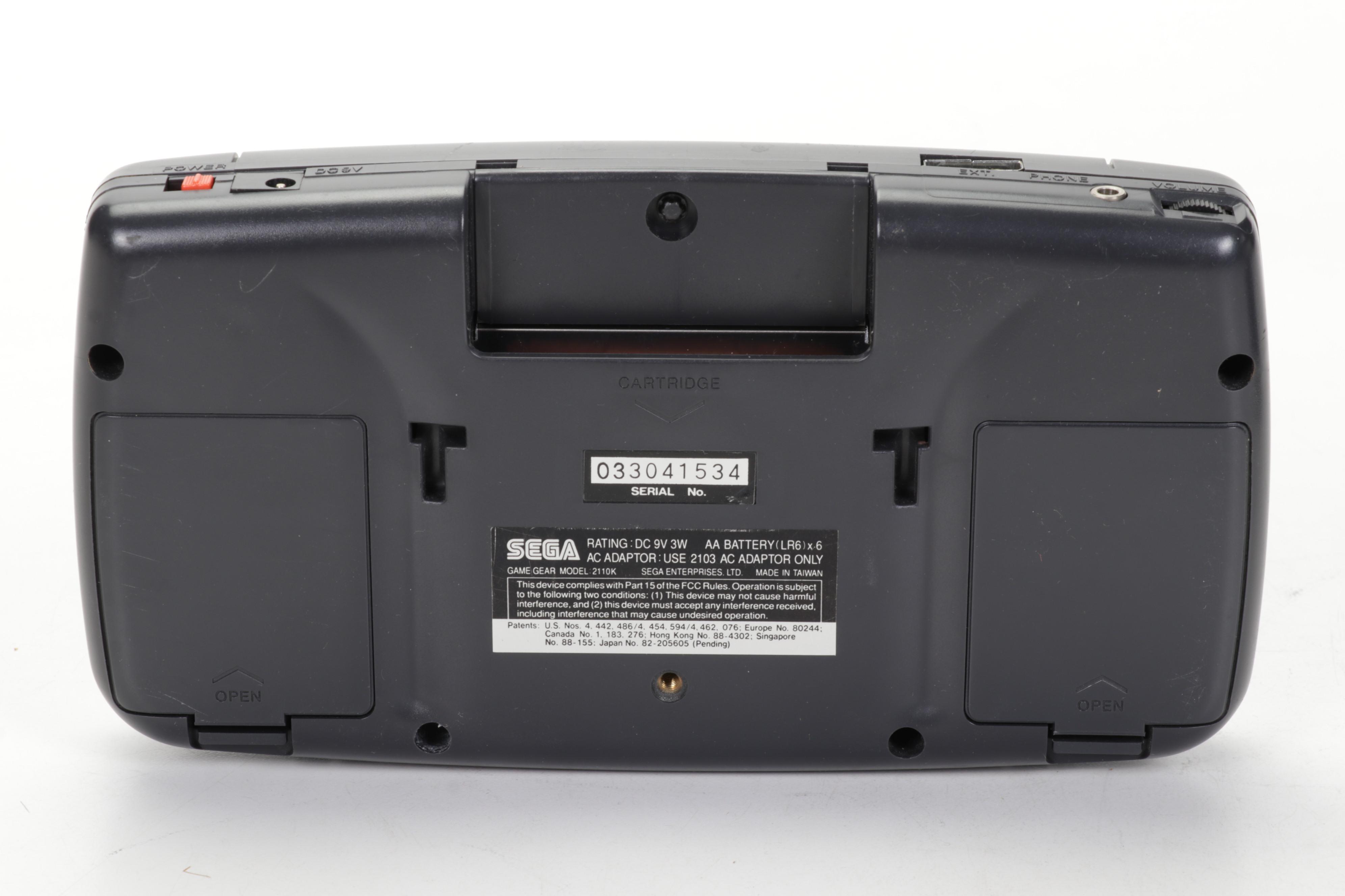 Sega Game Gear Portable Video Game Systems with Games