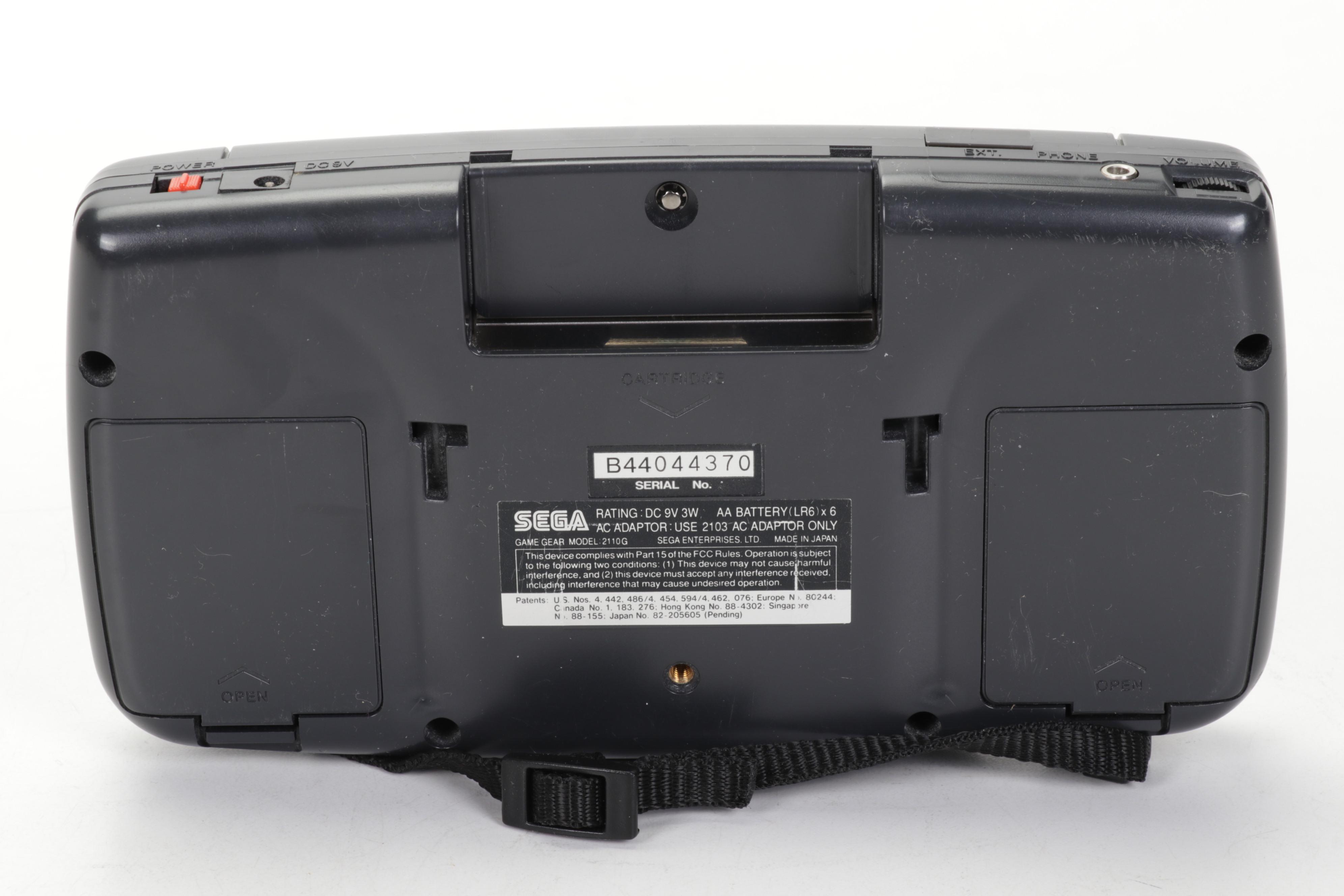 Sega Game Gear Portable Video Game Systems with Games