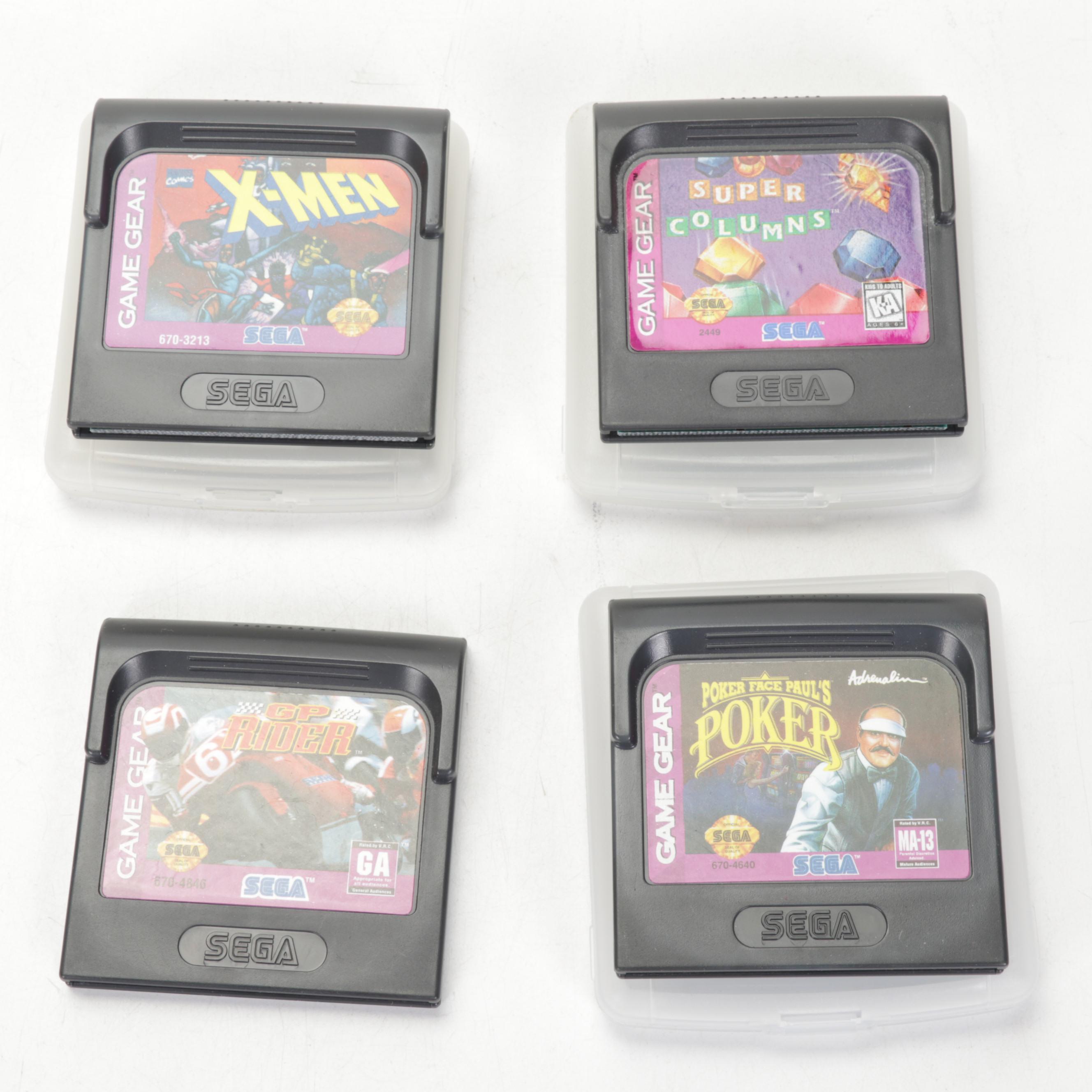 Sega Game Gear Portable Video Game Systems with Games