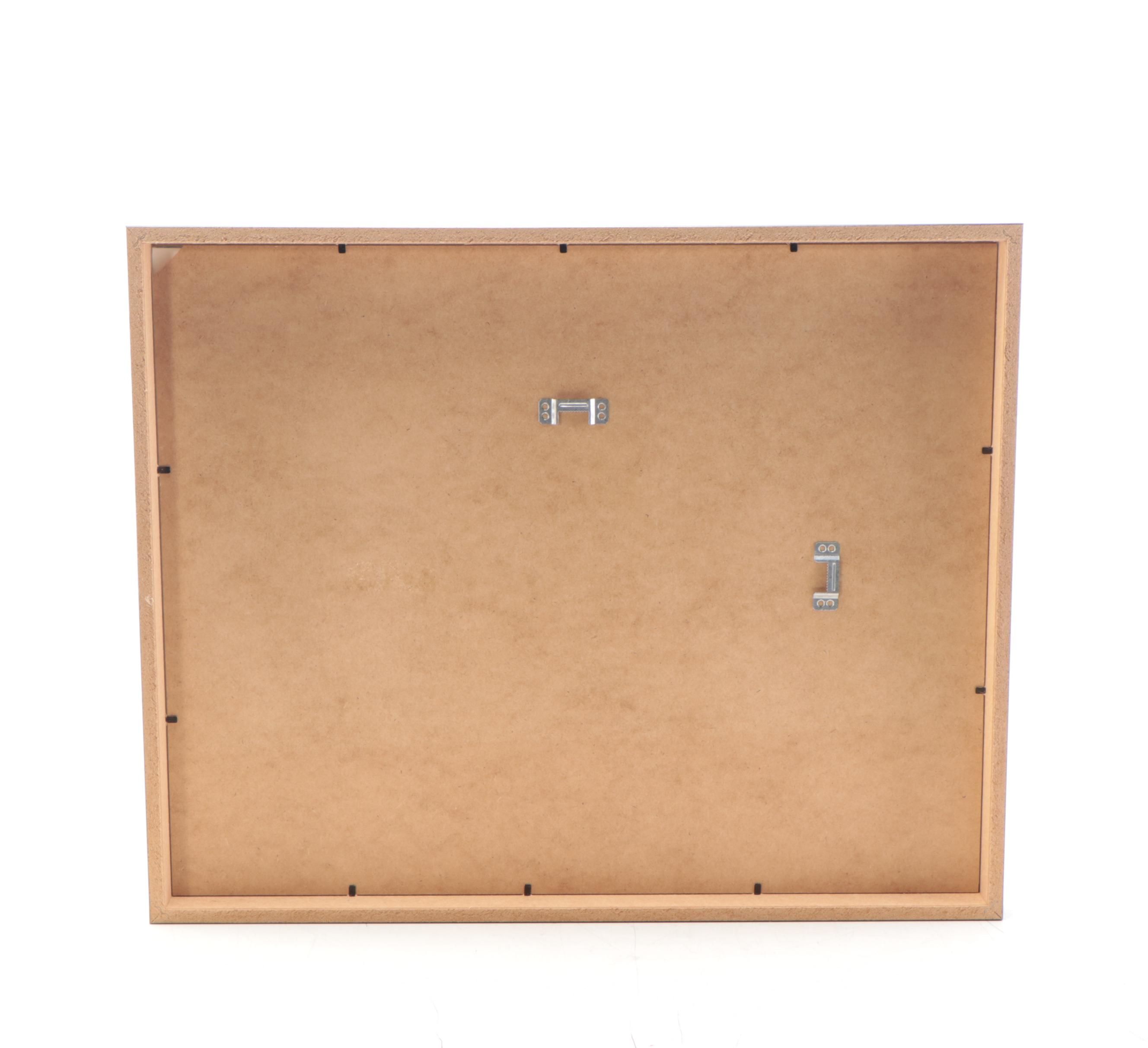 Harry Hilson Abstract Mixed Media Painting, 1984