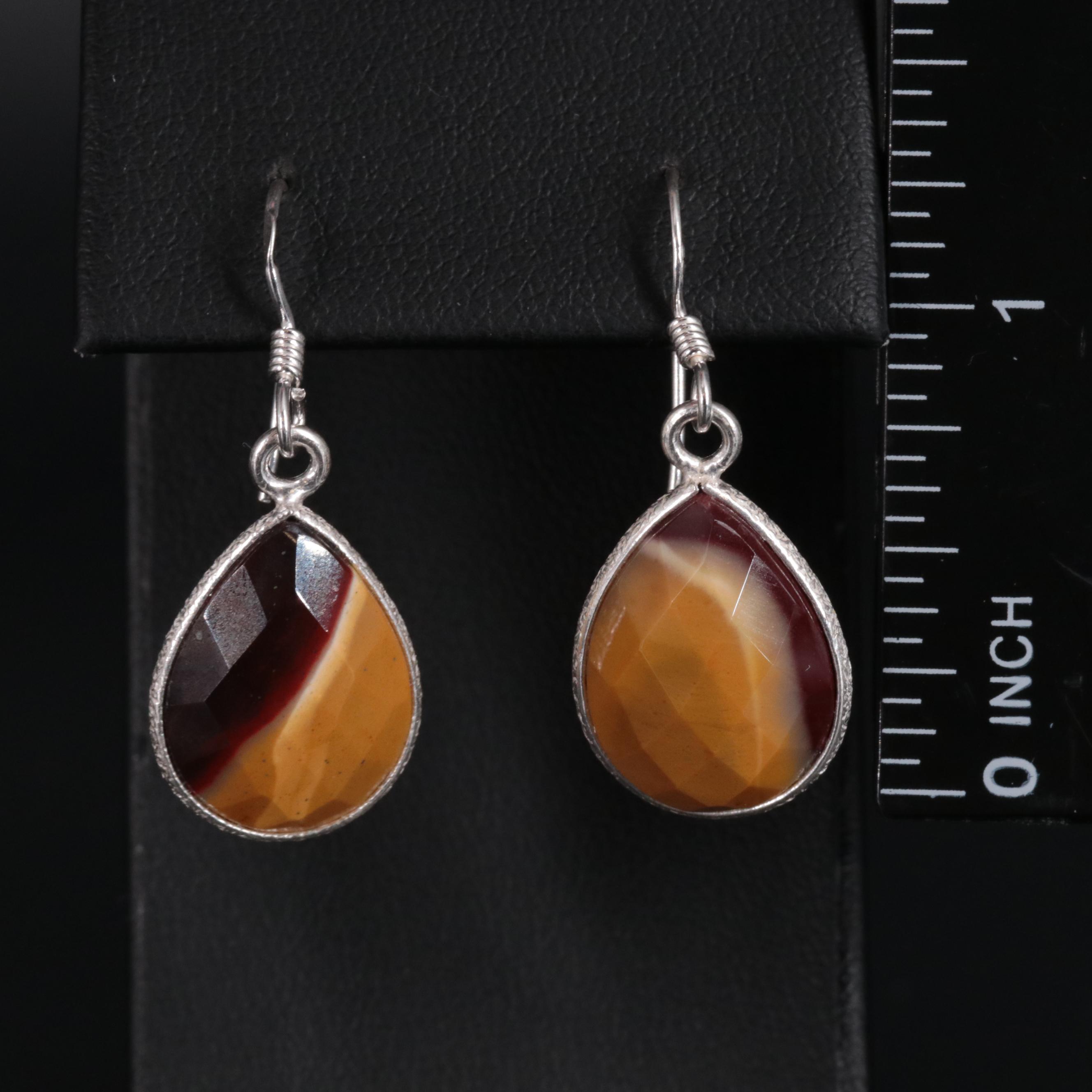 Sterling Silver Gemstone Earrings