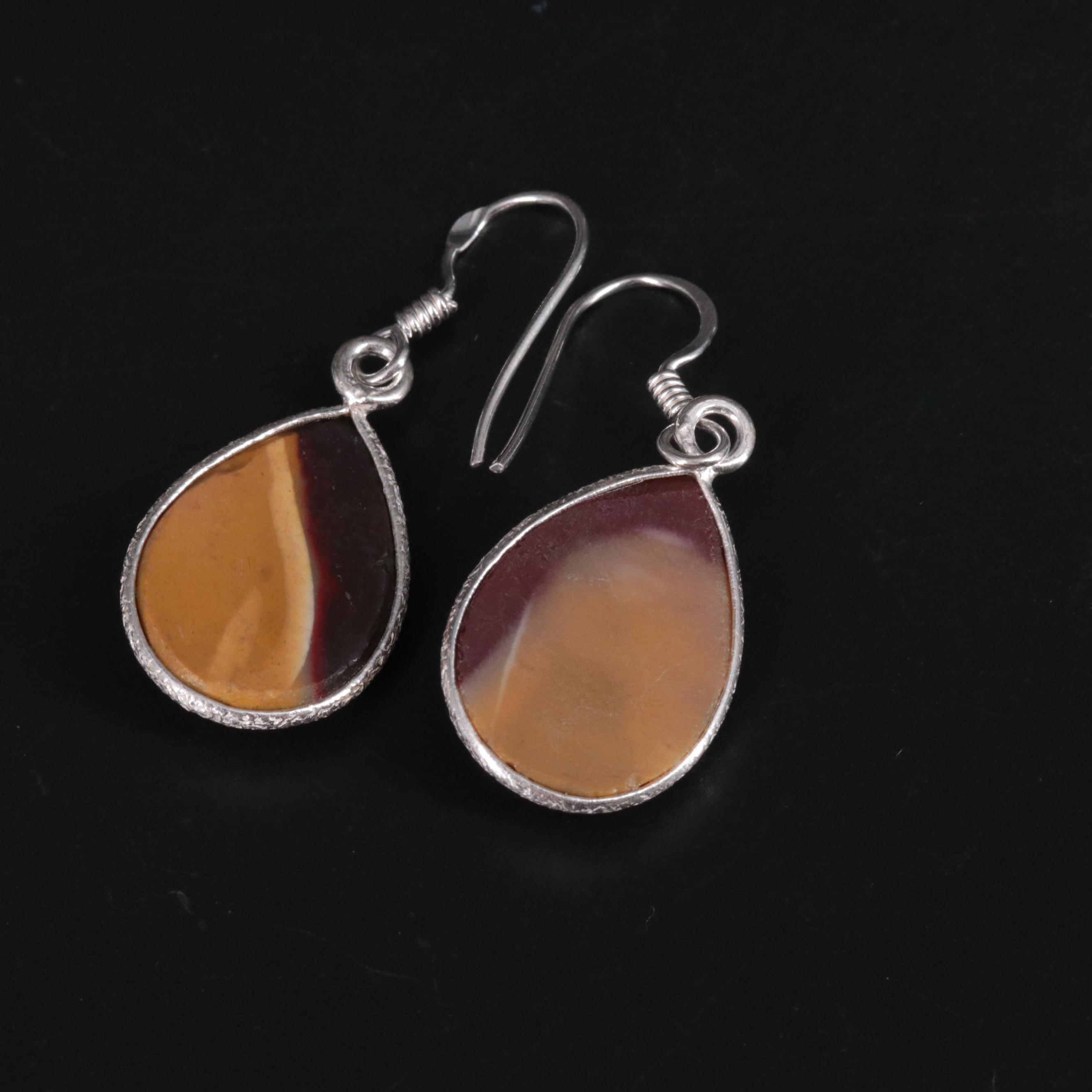 Sterling Silver Gemstone Earrings