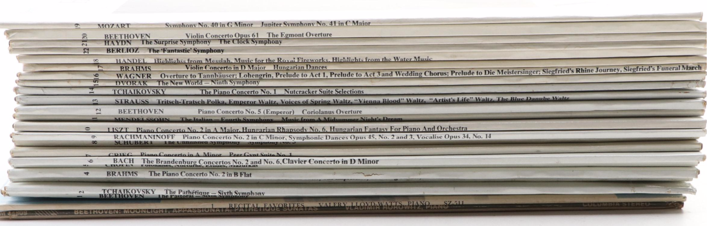 Berlioz, Haydn, Beethoven, Mozart and Other Classical 12" Vinyl Records