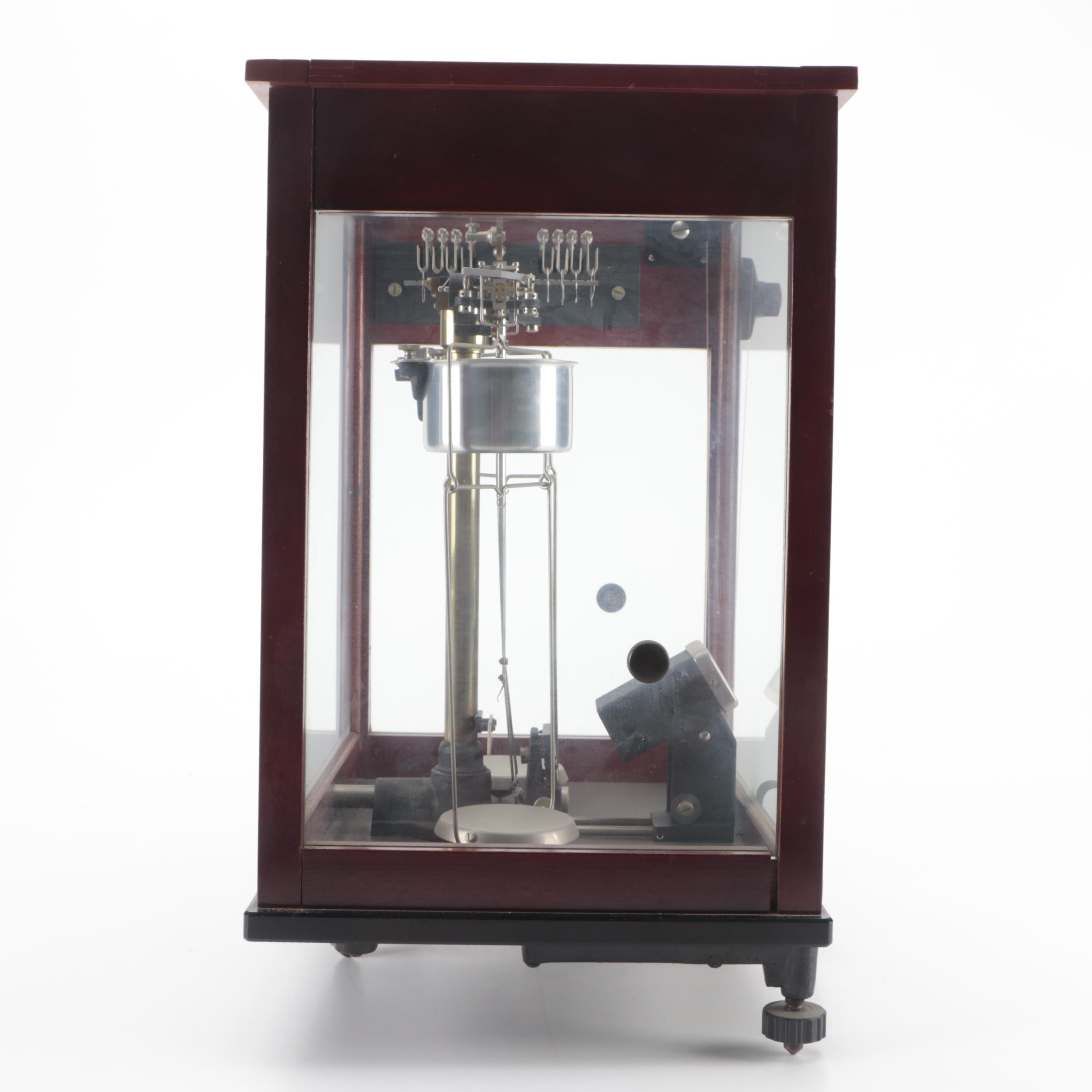 Sartorius-Werke Mechanical Analytical Balancing Scale with Weights, Mid-20th C.