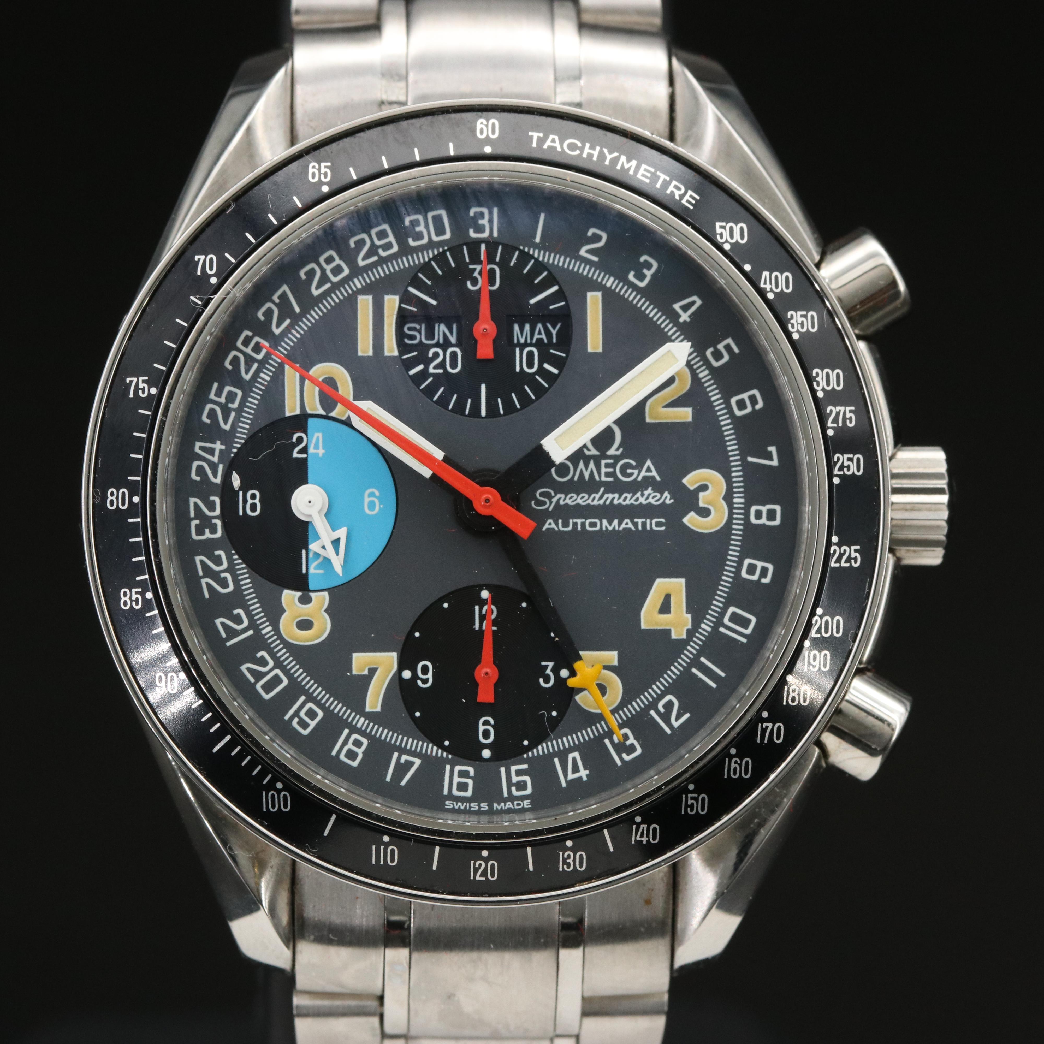 Omega Speedmaster Triple Calendar MK40 Automatic Watch