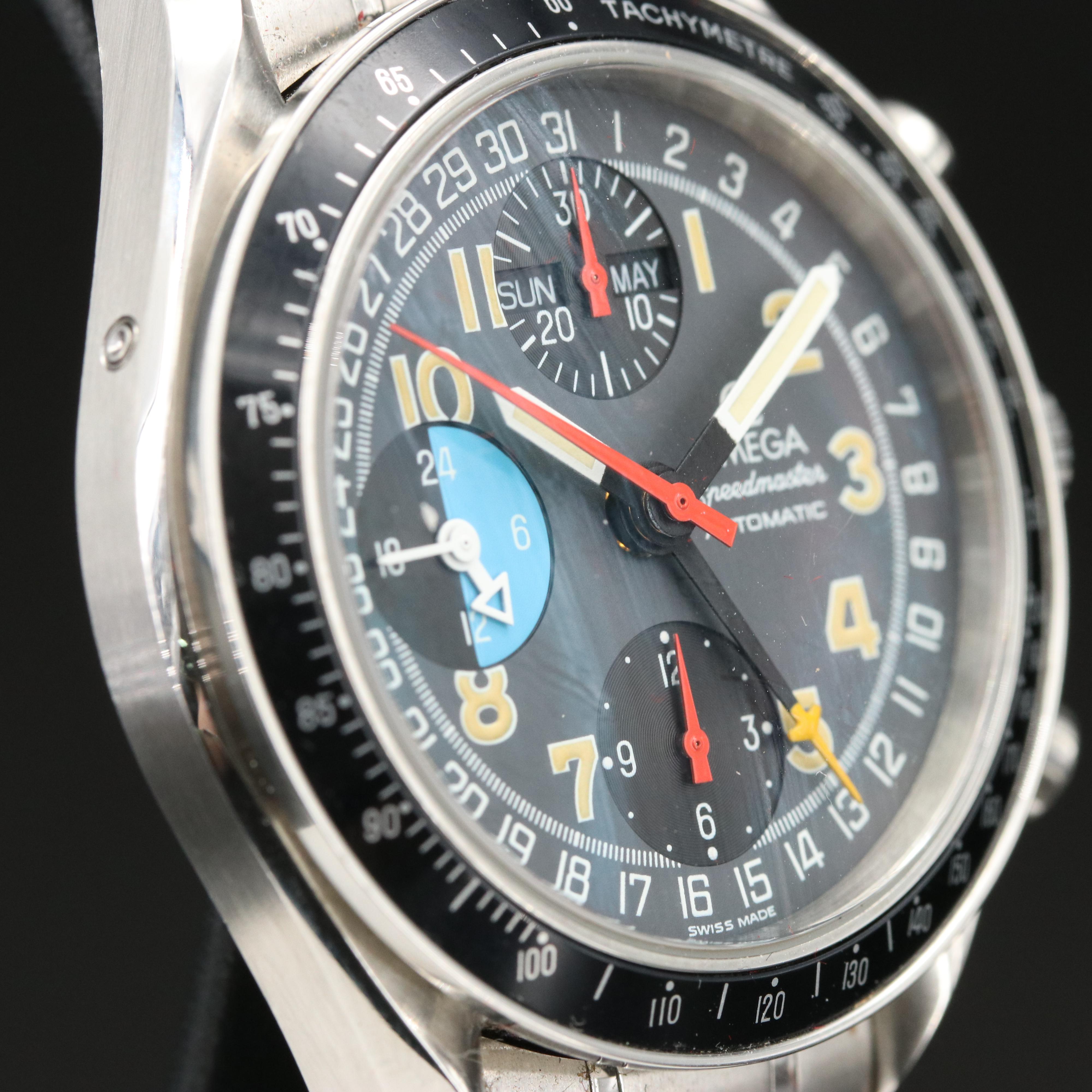 Omega Speedmaster Triple Calendar MK40 Automatic Watch