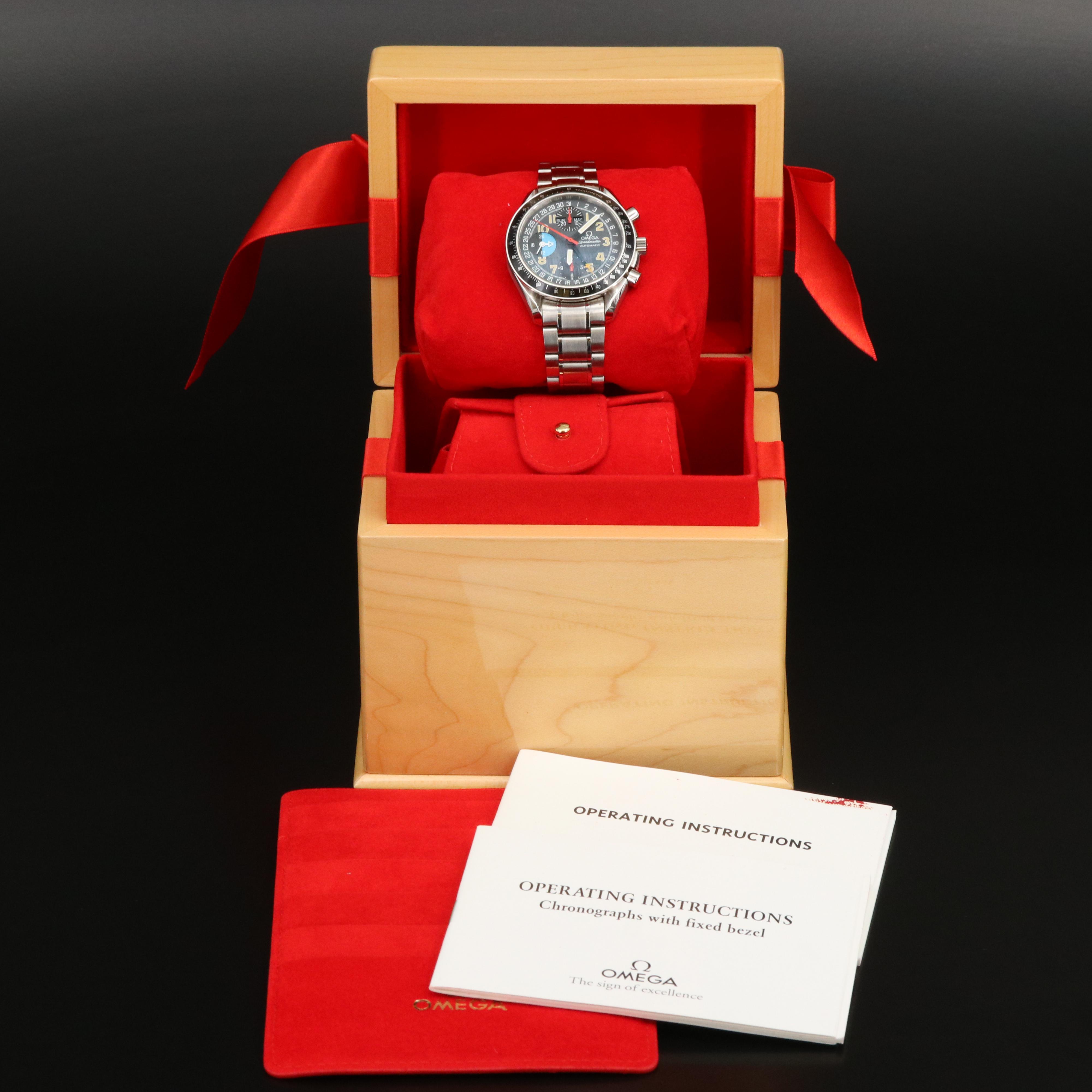 Omega Speedmaster Triple Calendar MK40 Automatic Watch