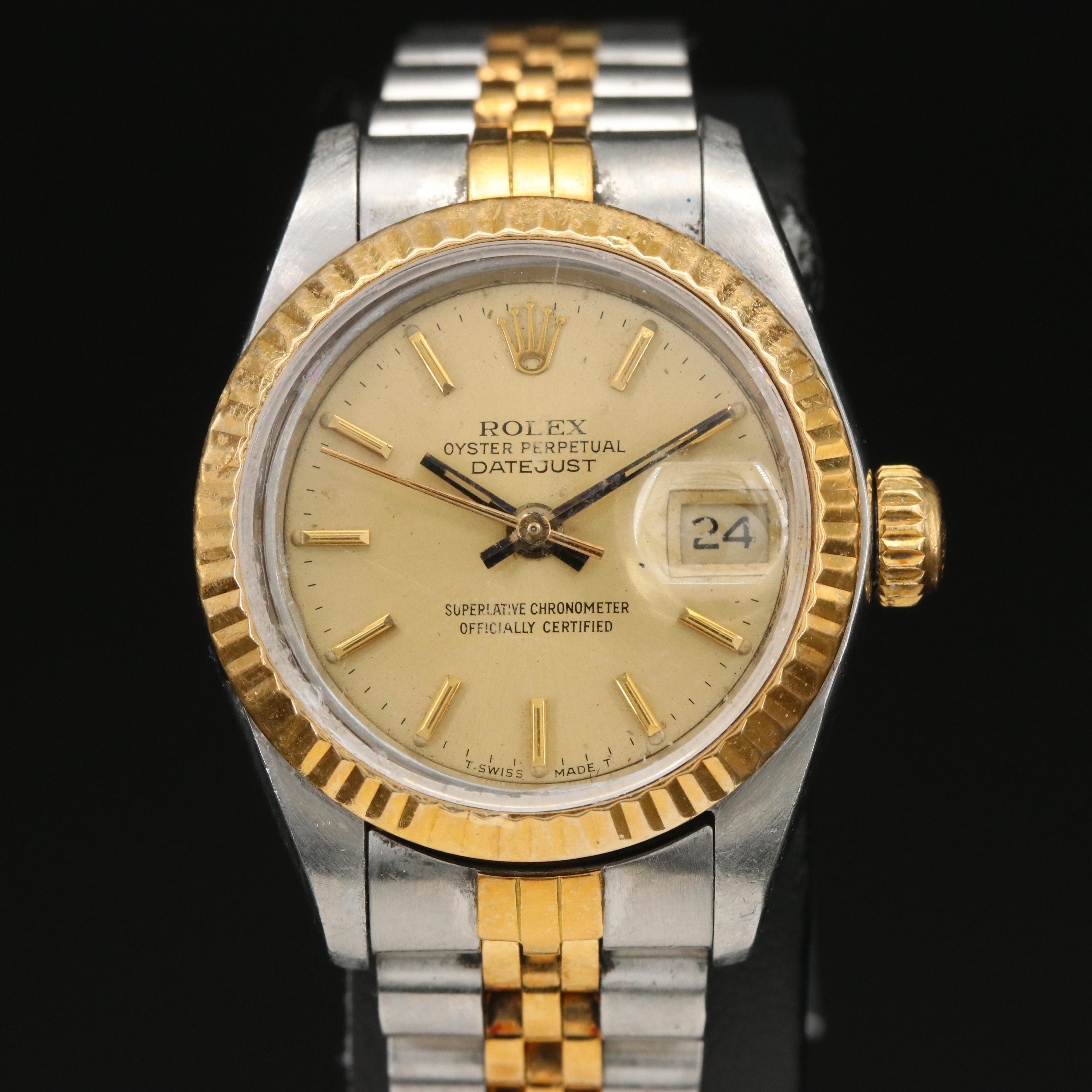 1987 - 1988 Rolex Oyster Perpetual Datejust Watch