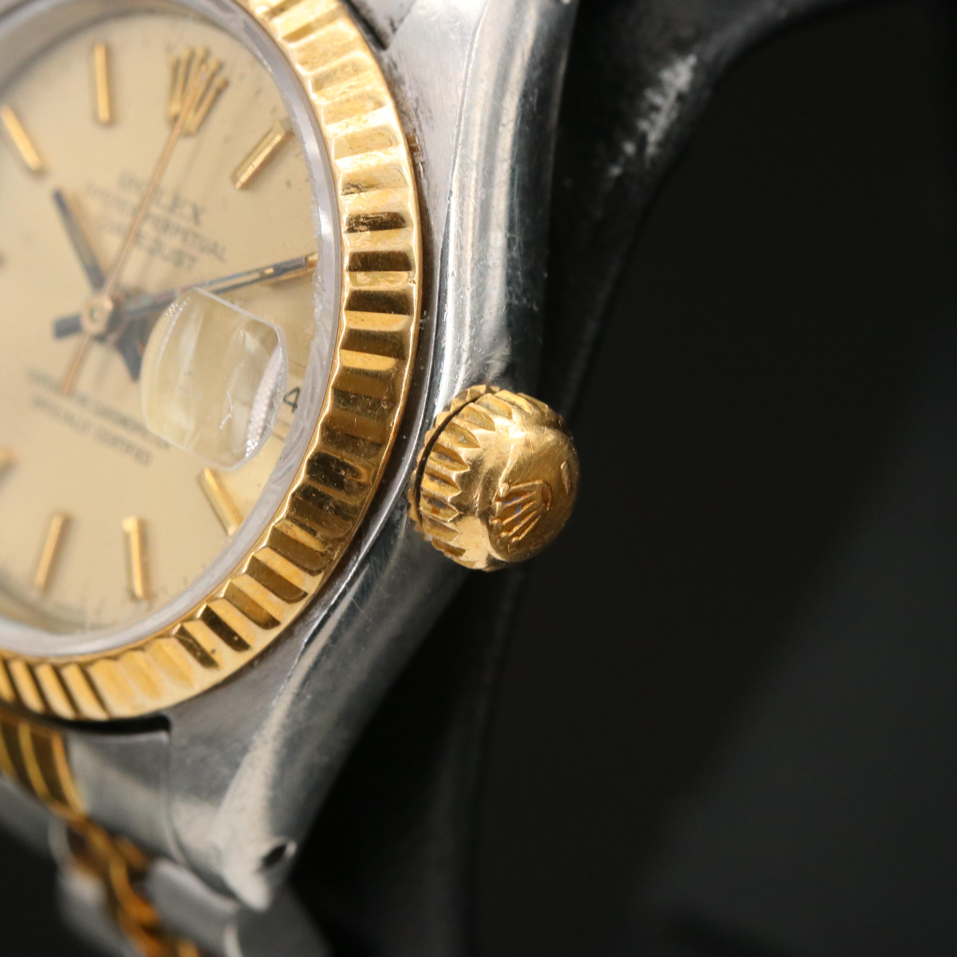 1987 - 1988 Rolex Oyster Perpetual Datejust Watch