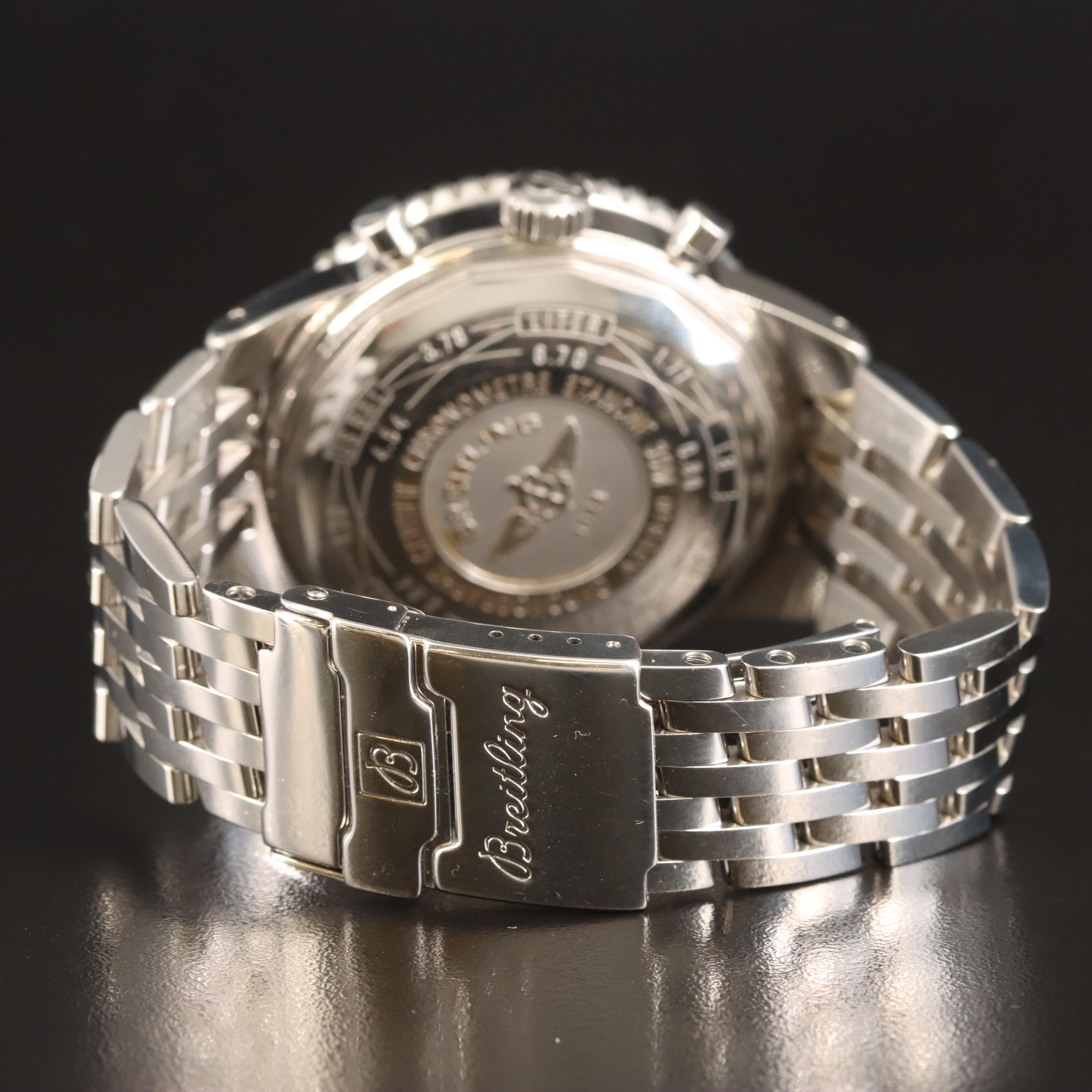 Breitling Navitimer Heritage Blue Dial 43mm Stainless Steel Automatic Watch