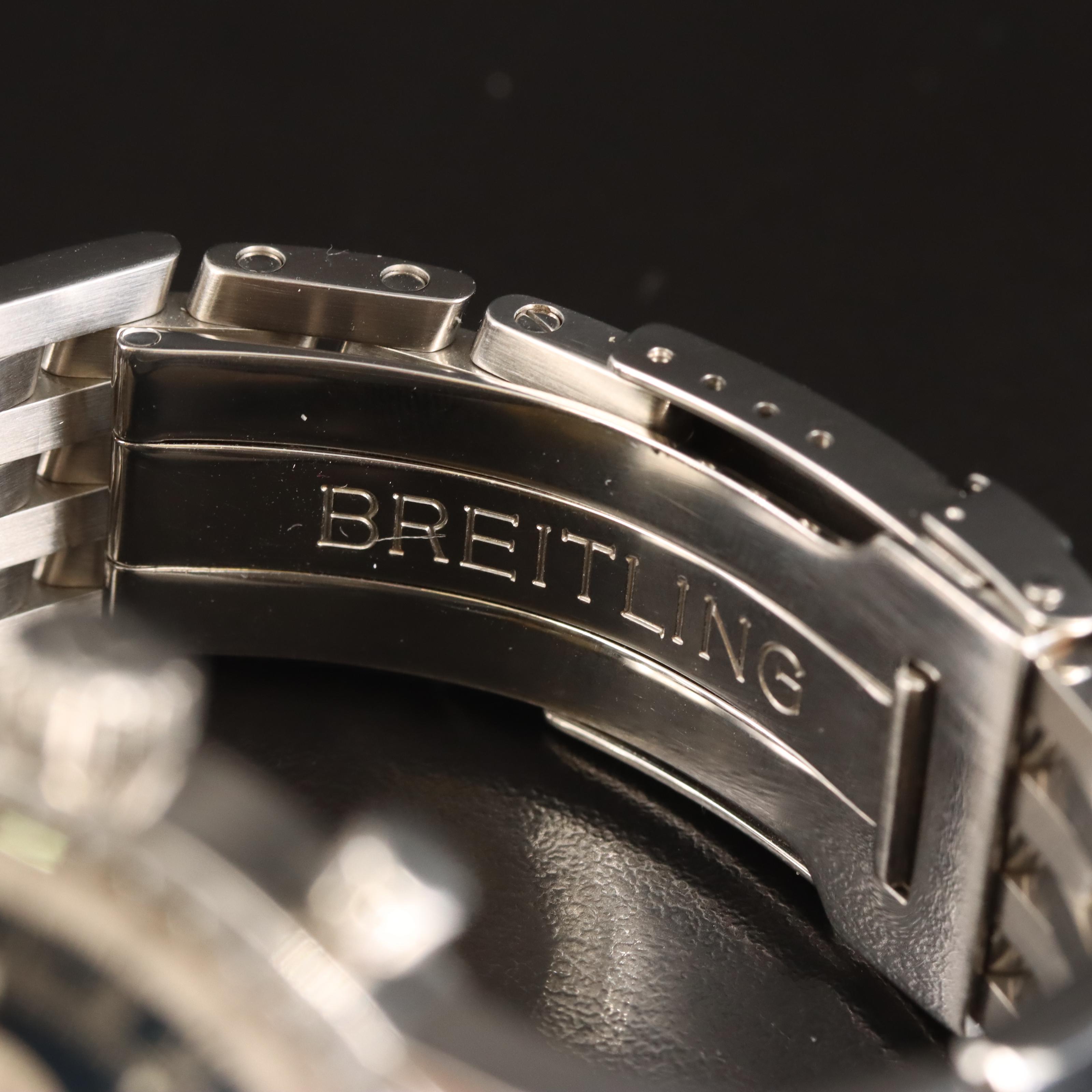 Breitling Navitimer Heritage Blue Dial 43mm Stainless Steel Automatic Watch