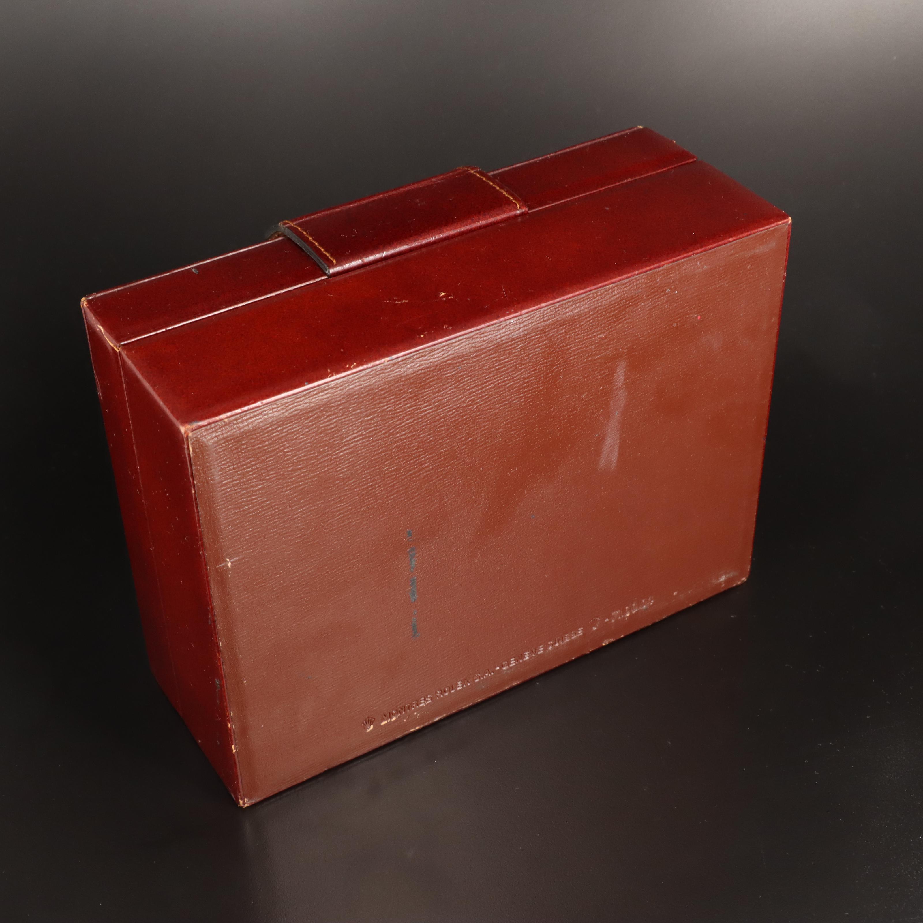 Leather and Wood Rolex Box