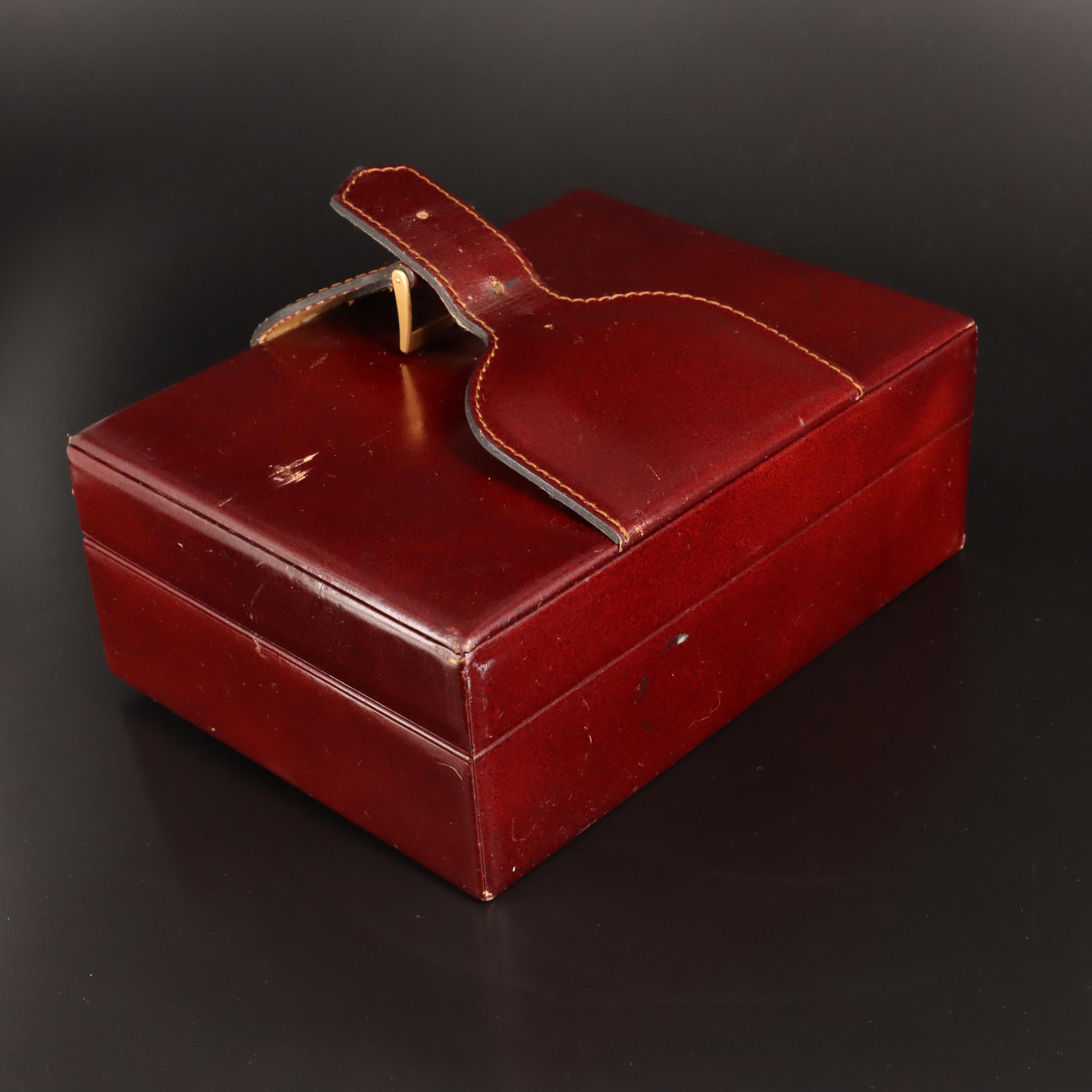 Leather and Wood Rolex Box