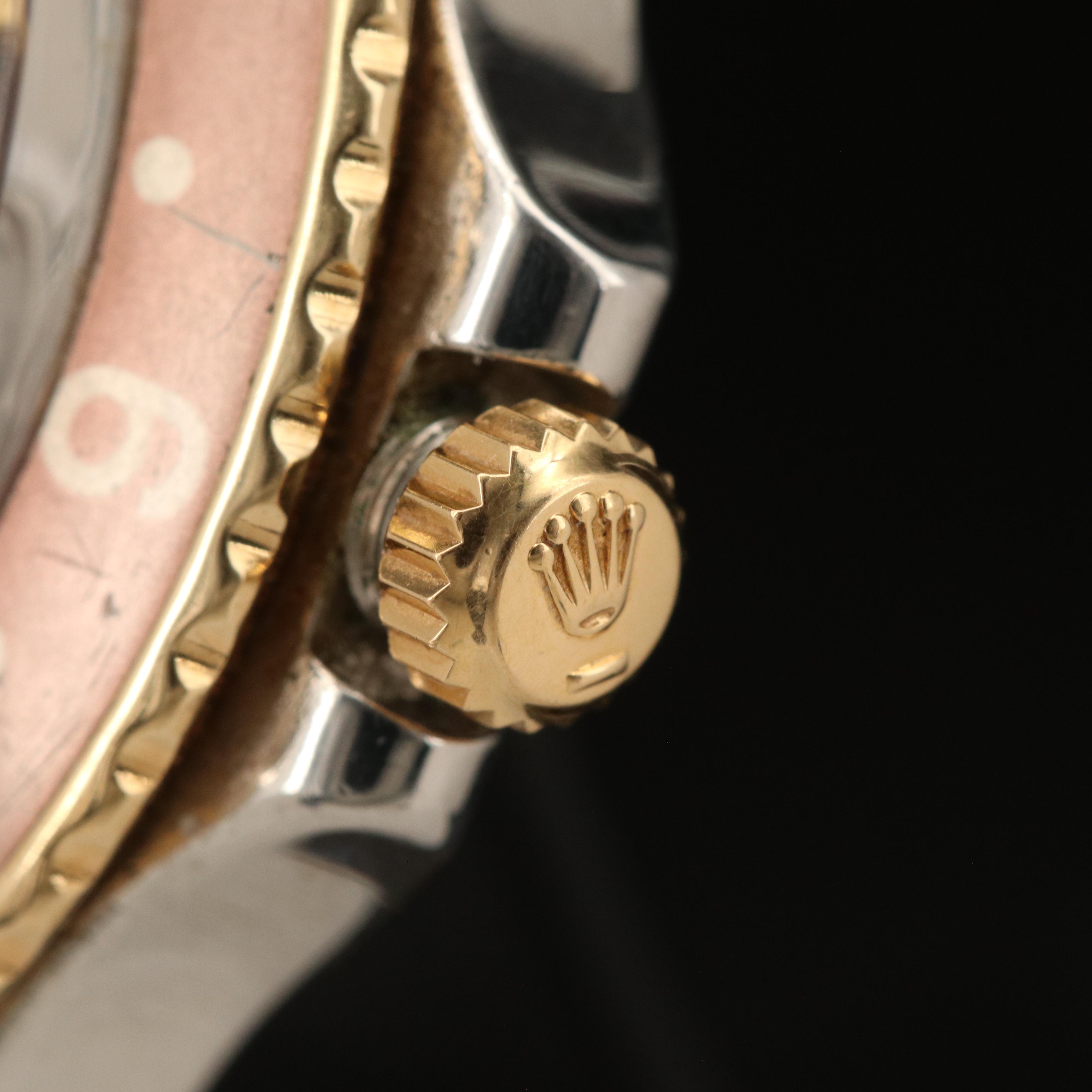 1970 Rolex Model 1675 GMT Master Root Beer Brown Dial Watch