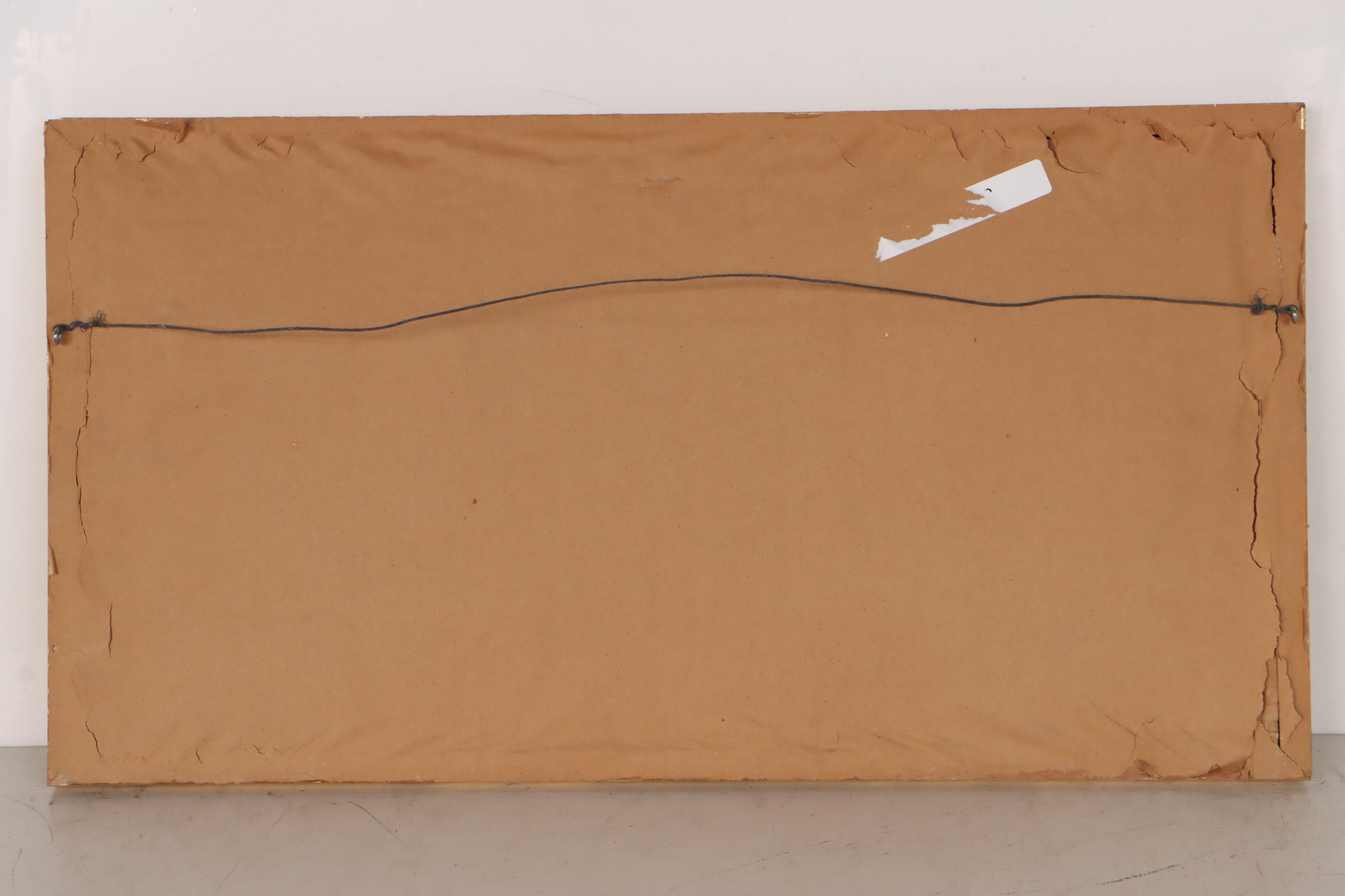 Samuel Kaplan Watercolor Painting of New York City With Air Balloon, 1996