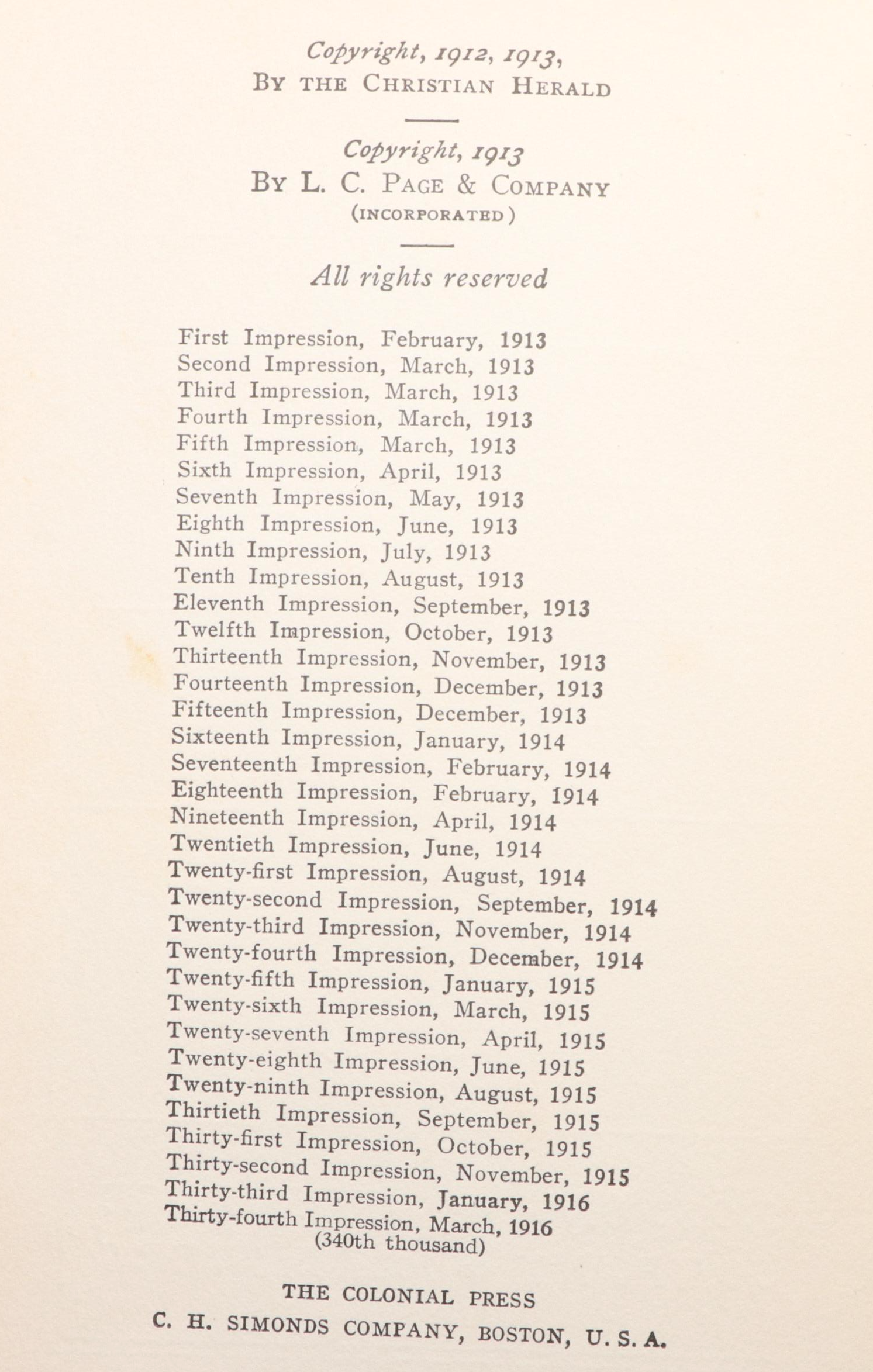 Leather Bound Children's Books Including "Pollyana" and "Anne of Windy Poplars"