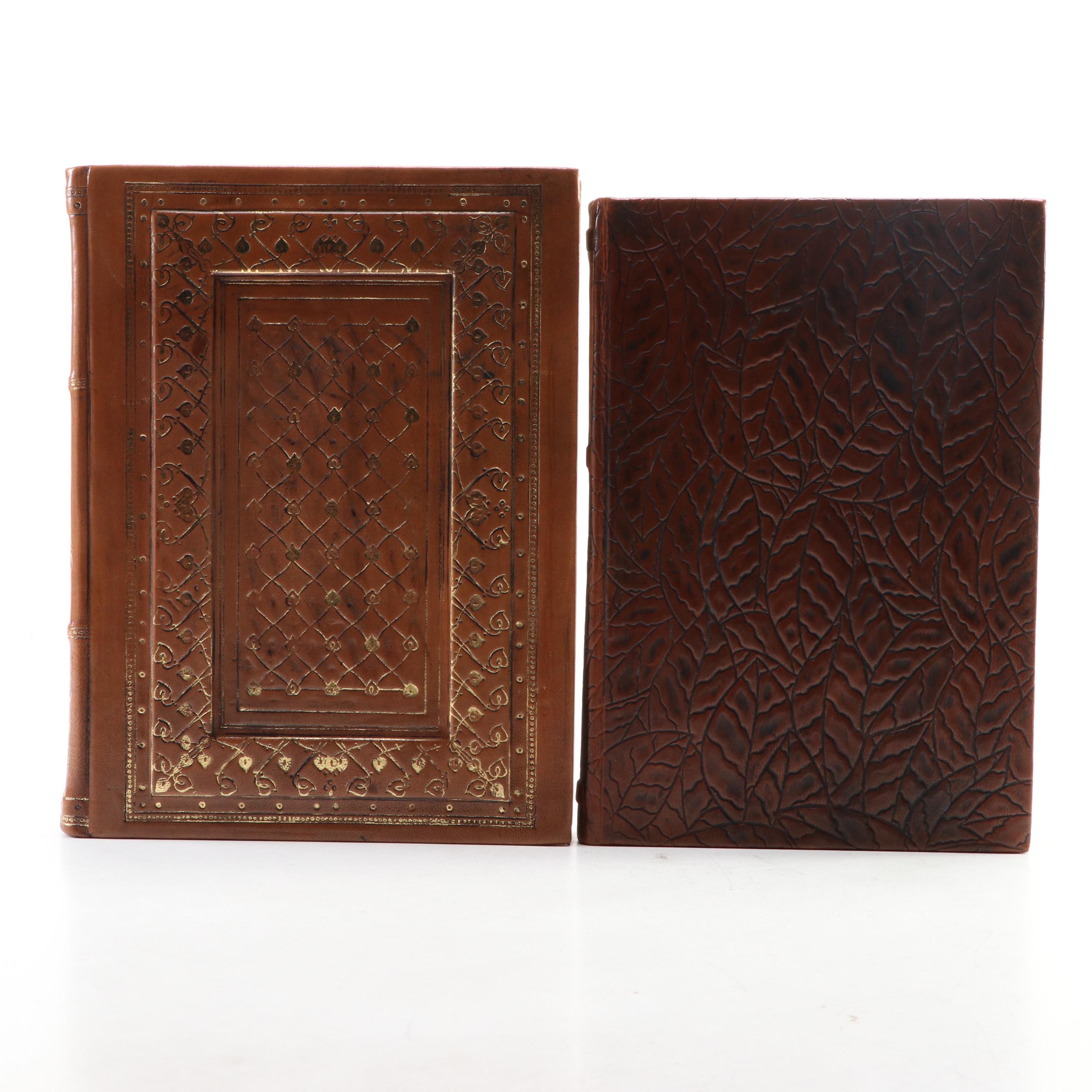 Leather Bound Children's Books Including "Pollyana" and "Anne of Windy Poplars"