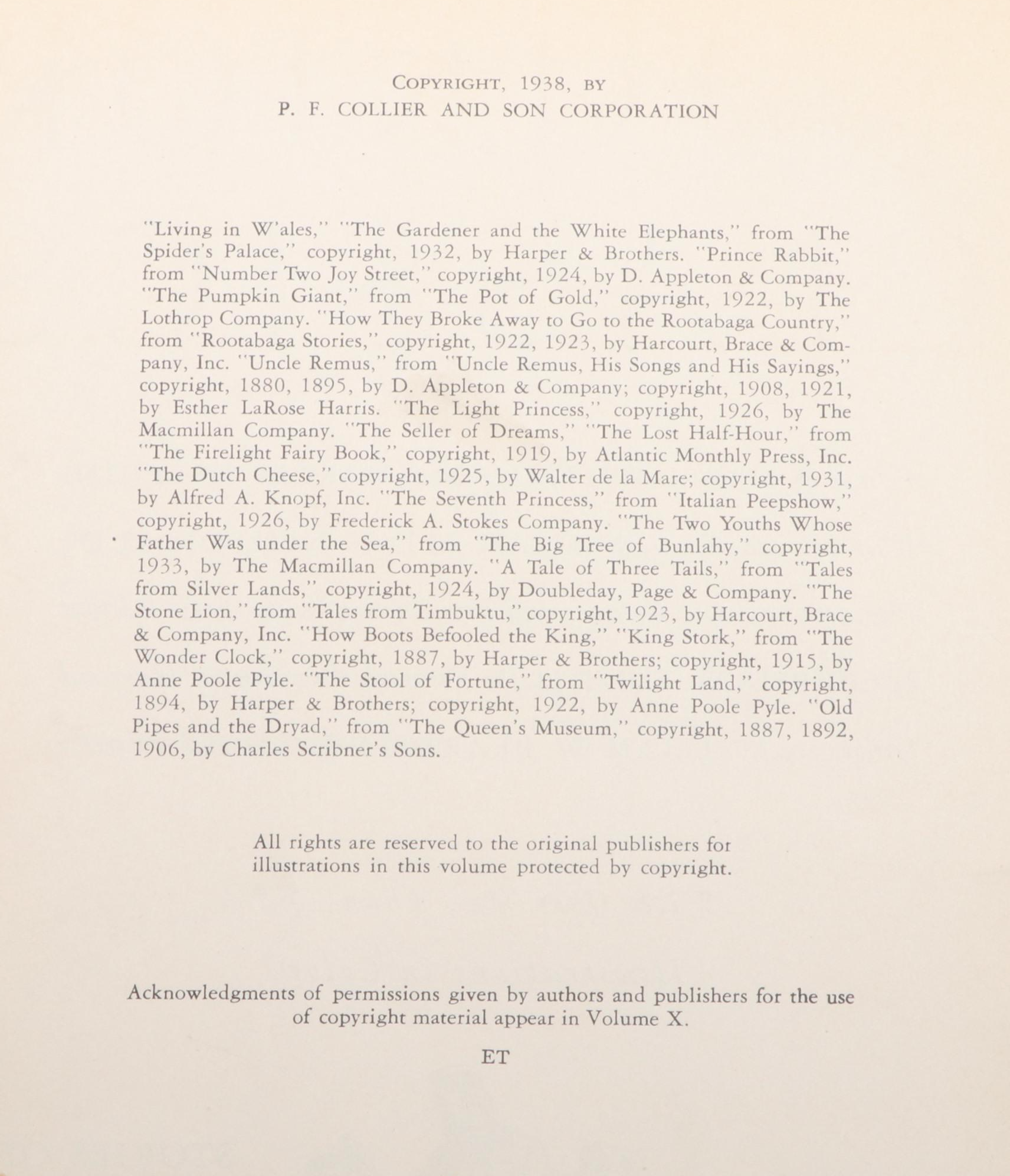 Leather Bound Children's Books Including "Pollyana" and "Anne of Windy Poplars"