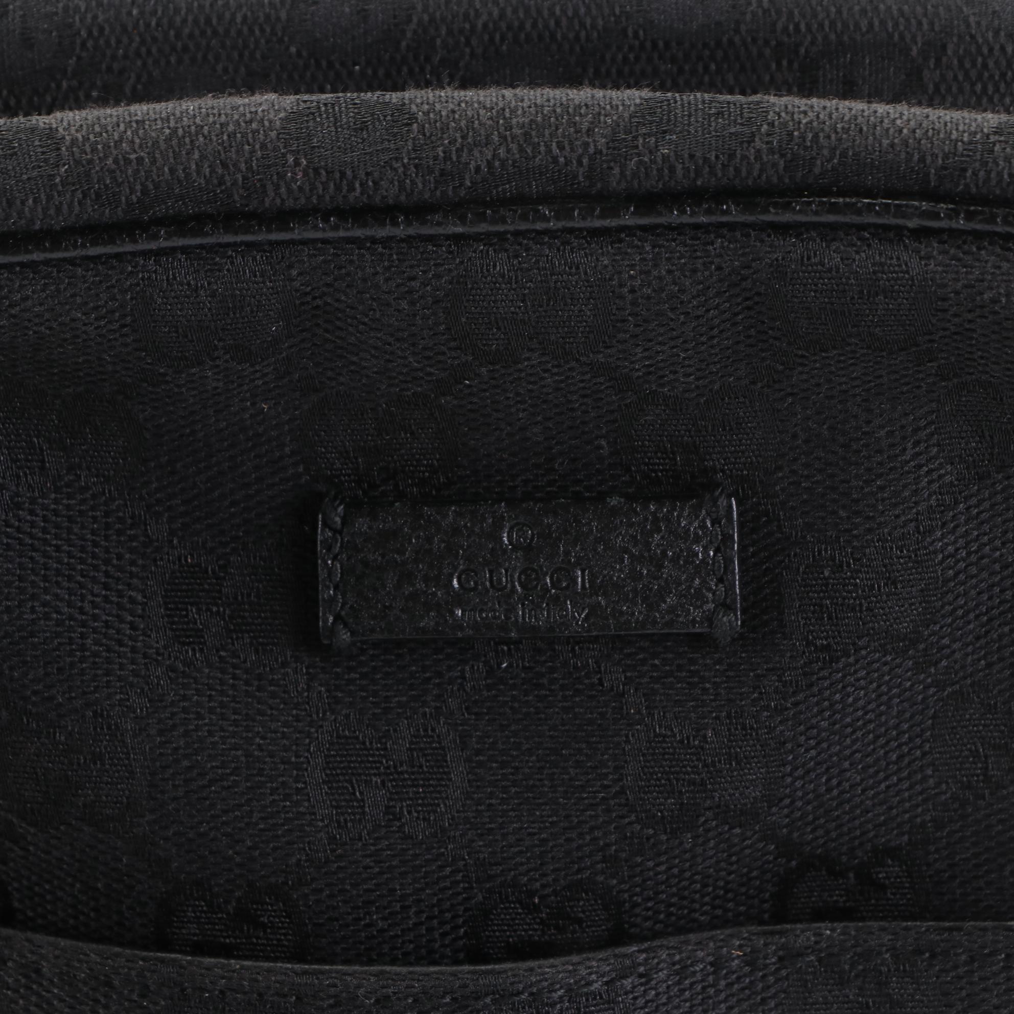 Gucci GG Canvas and Leather Crossbody