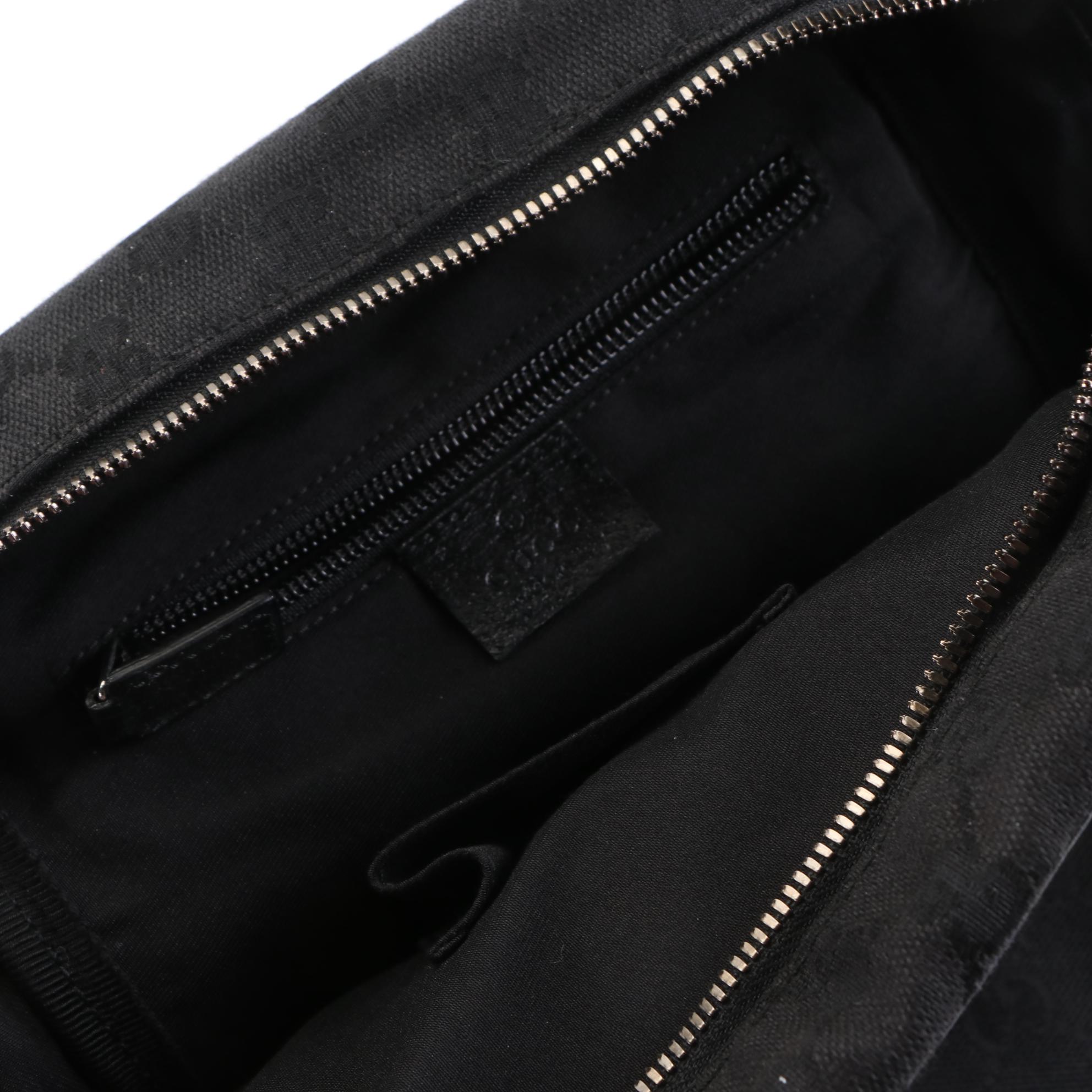 Gucci GG Canvas and Leather Crossbody