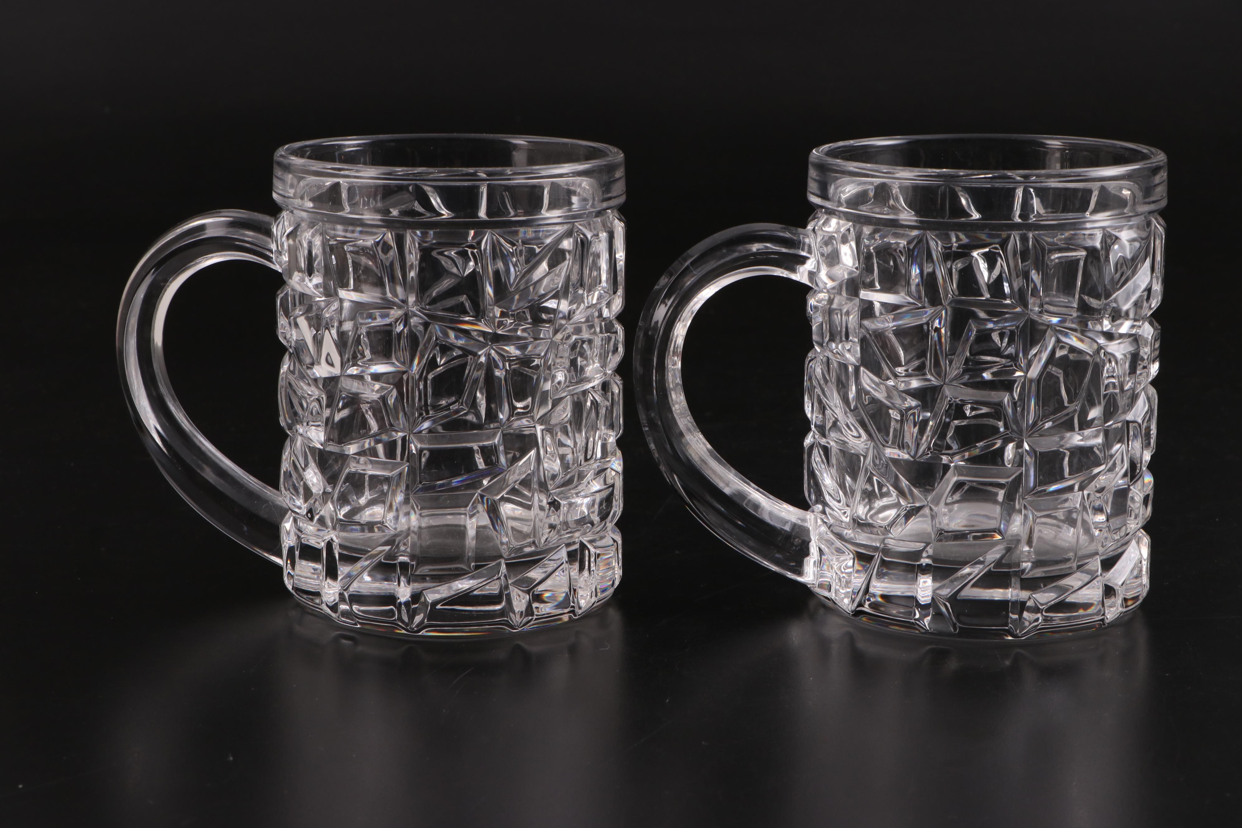 Tiffany & Co. Crystal Beer Mugs