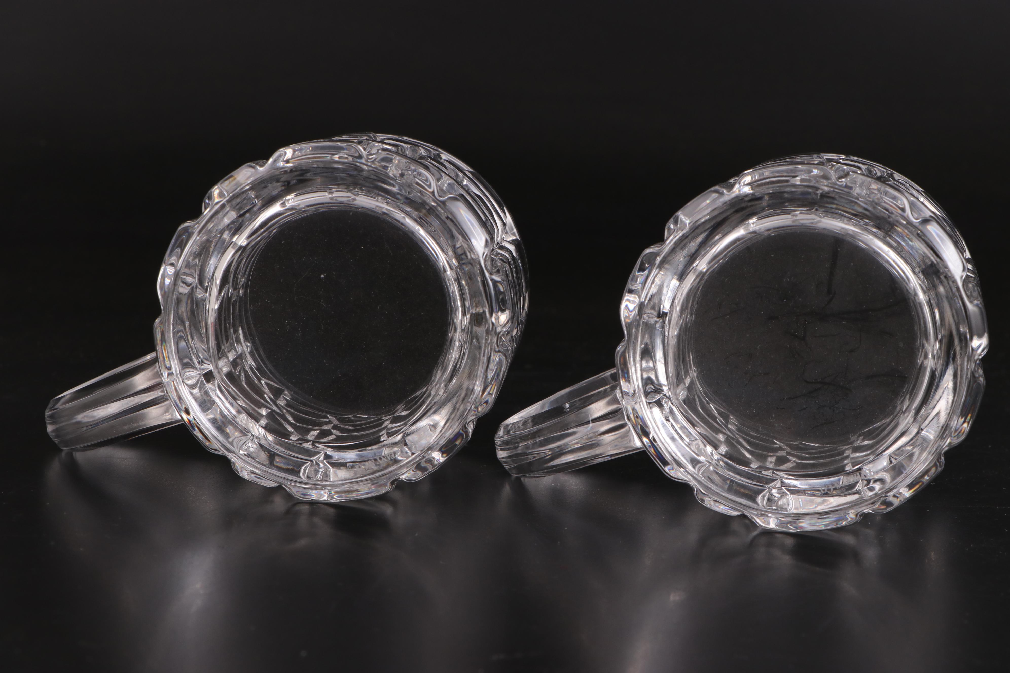 Tiffany & Co. Crystal Beer Mugs
