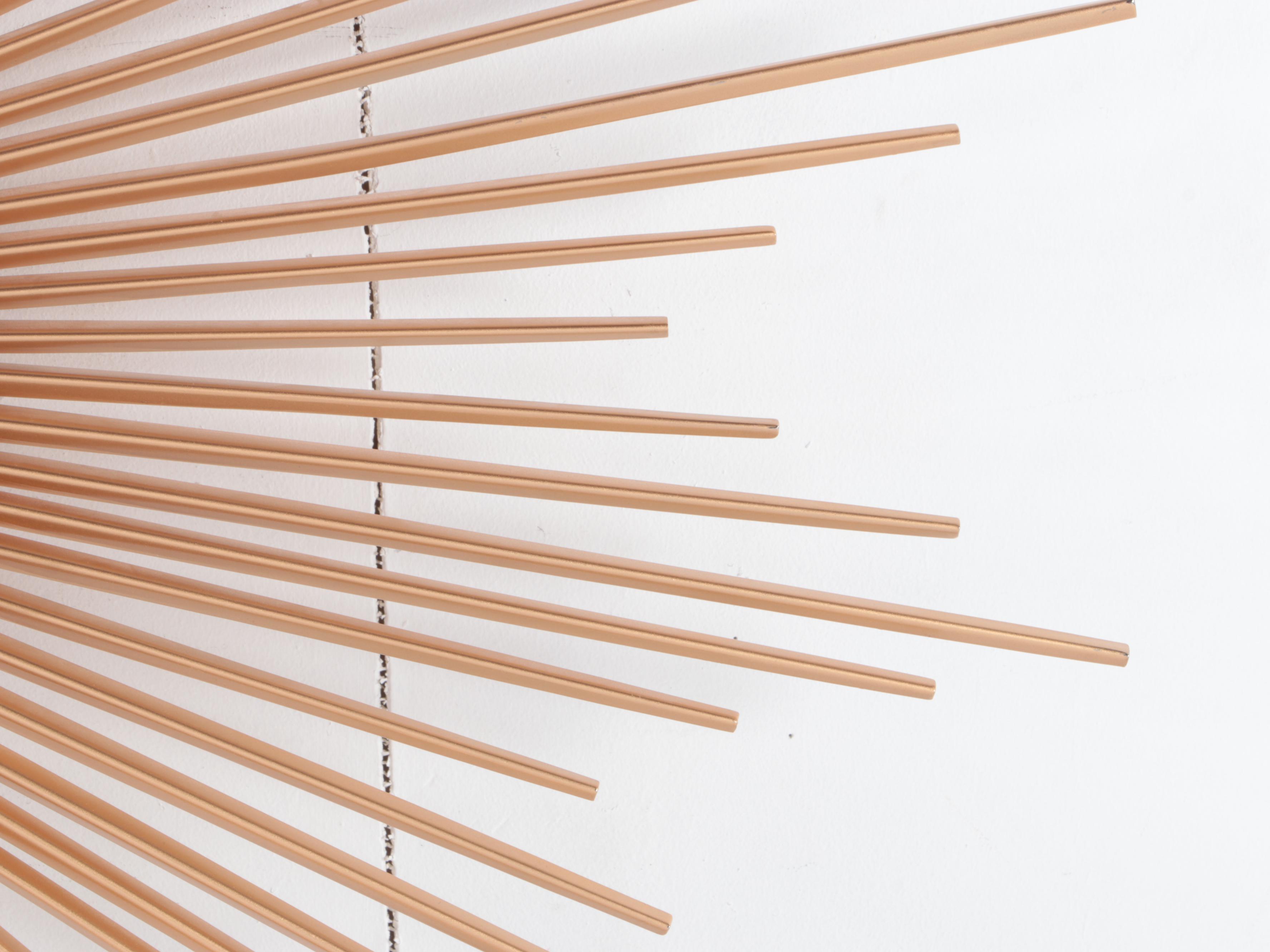 Global Views Sunburst Round Accent Wall Mirror