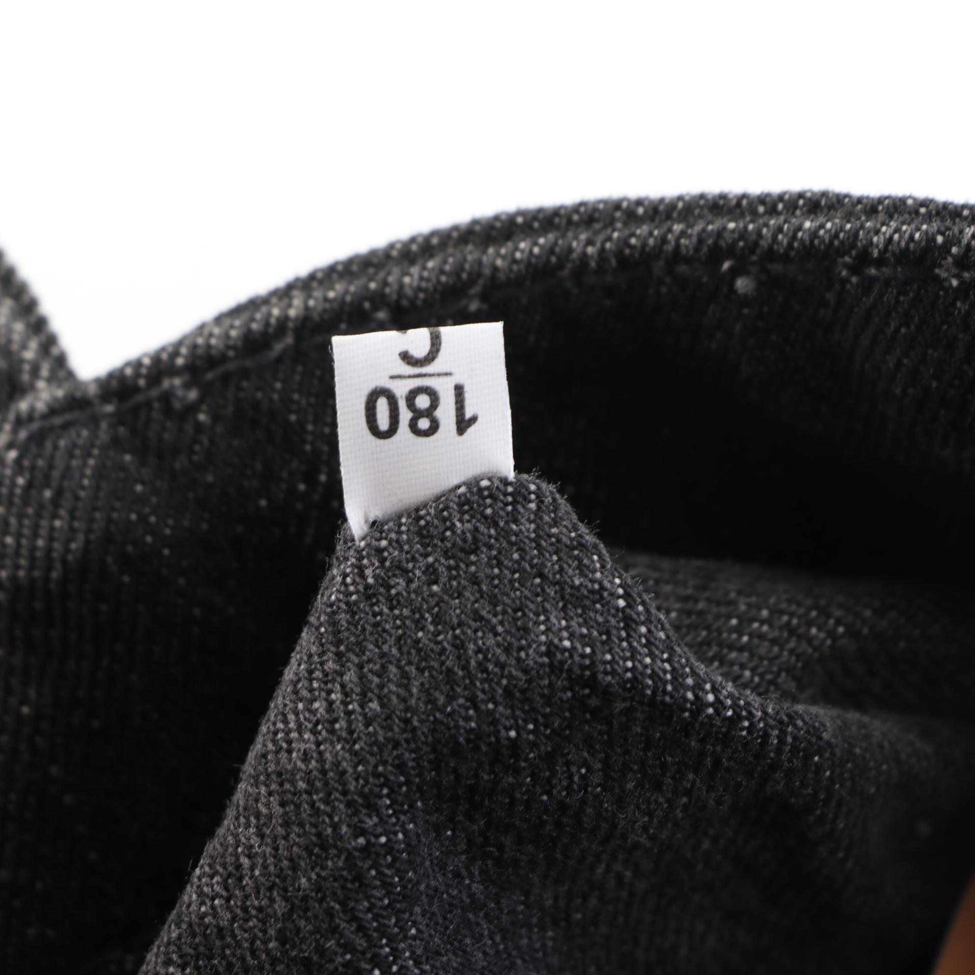 Prada Small Canapa Tote in Dark Denim