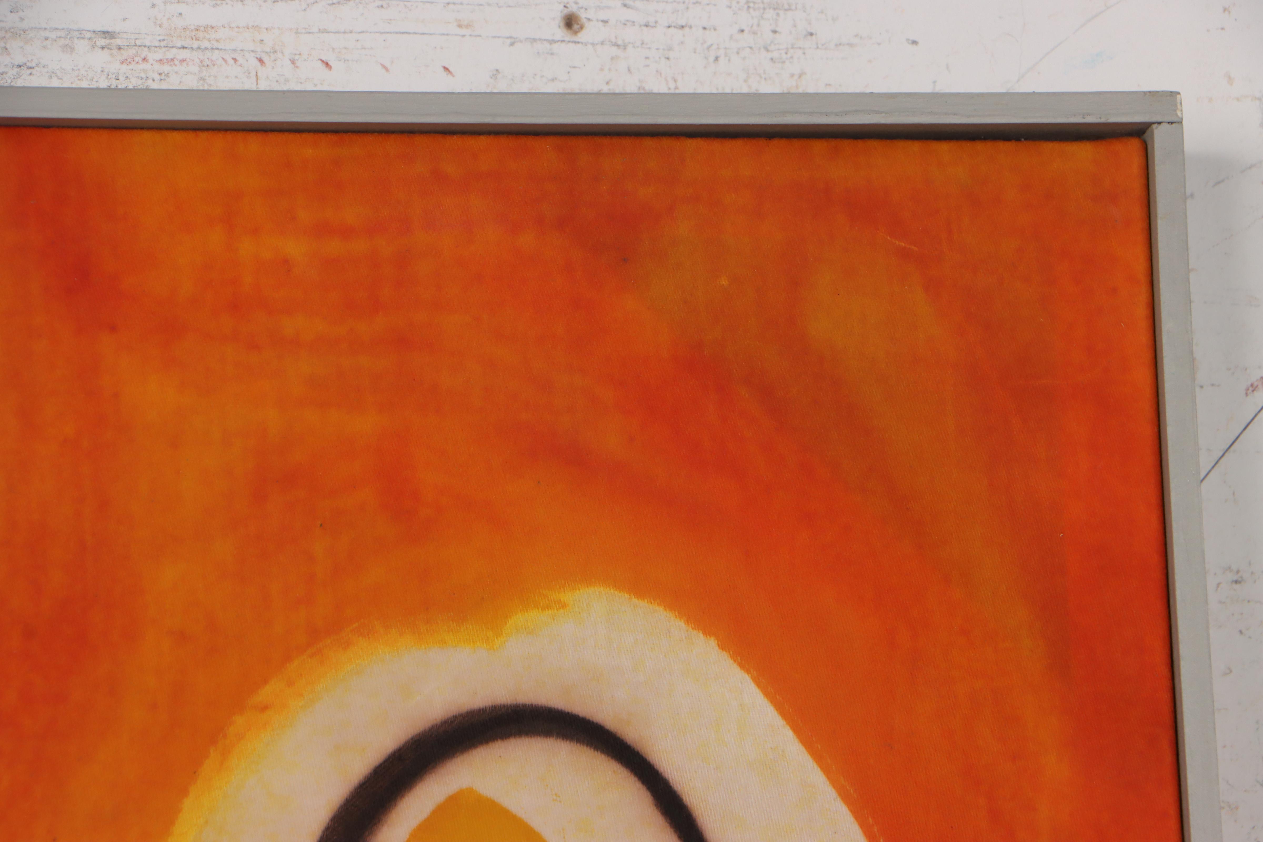 Harry Hilson Abstract Dyed Batik Composition