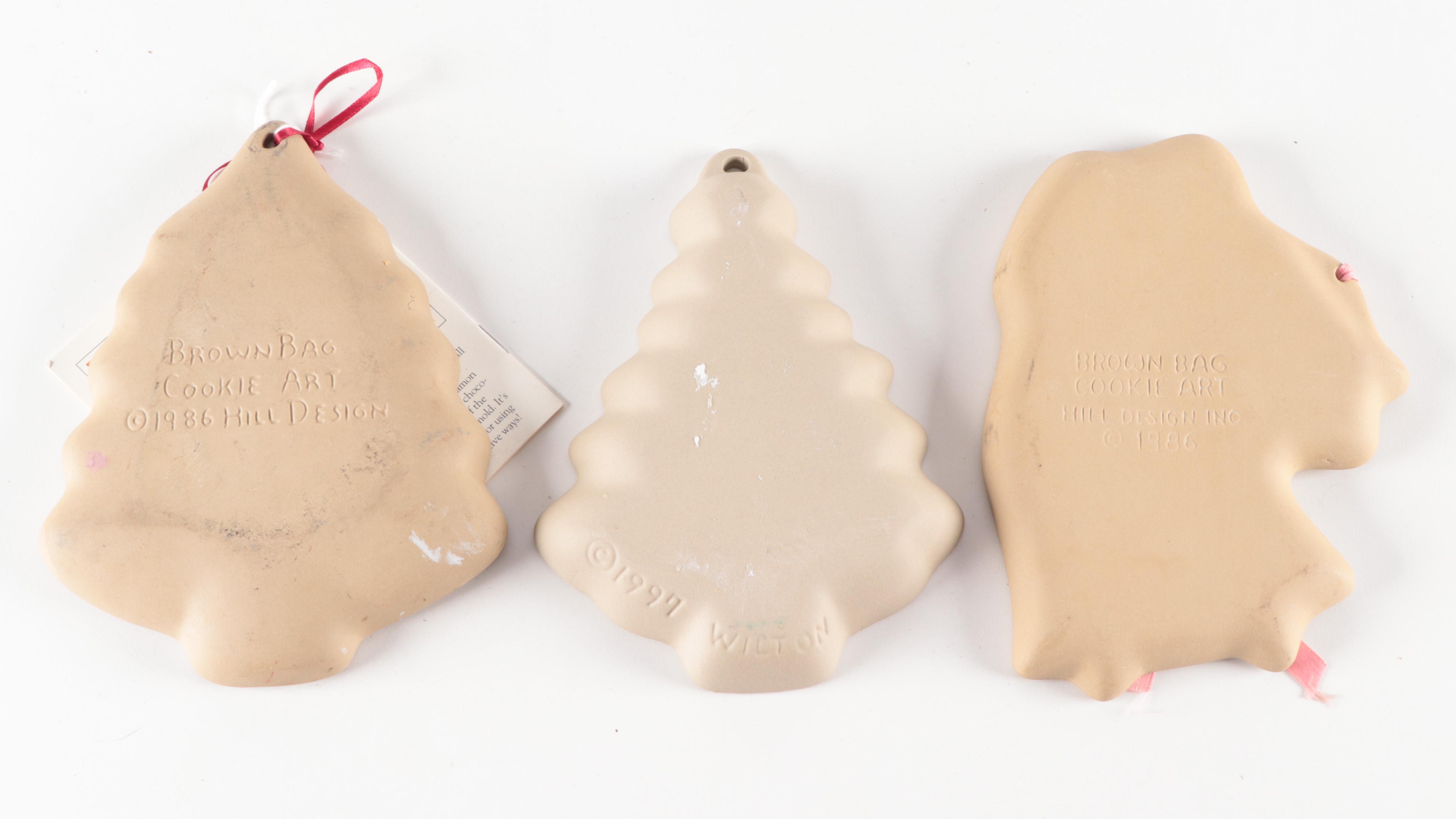 Brown Bag Cookie Art Ceramic Cookie Molds